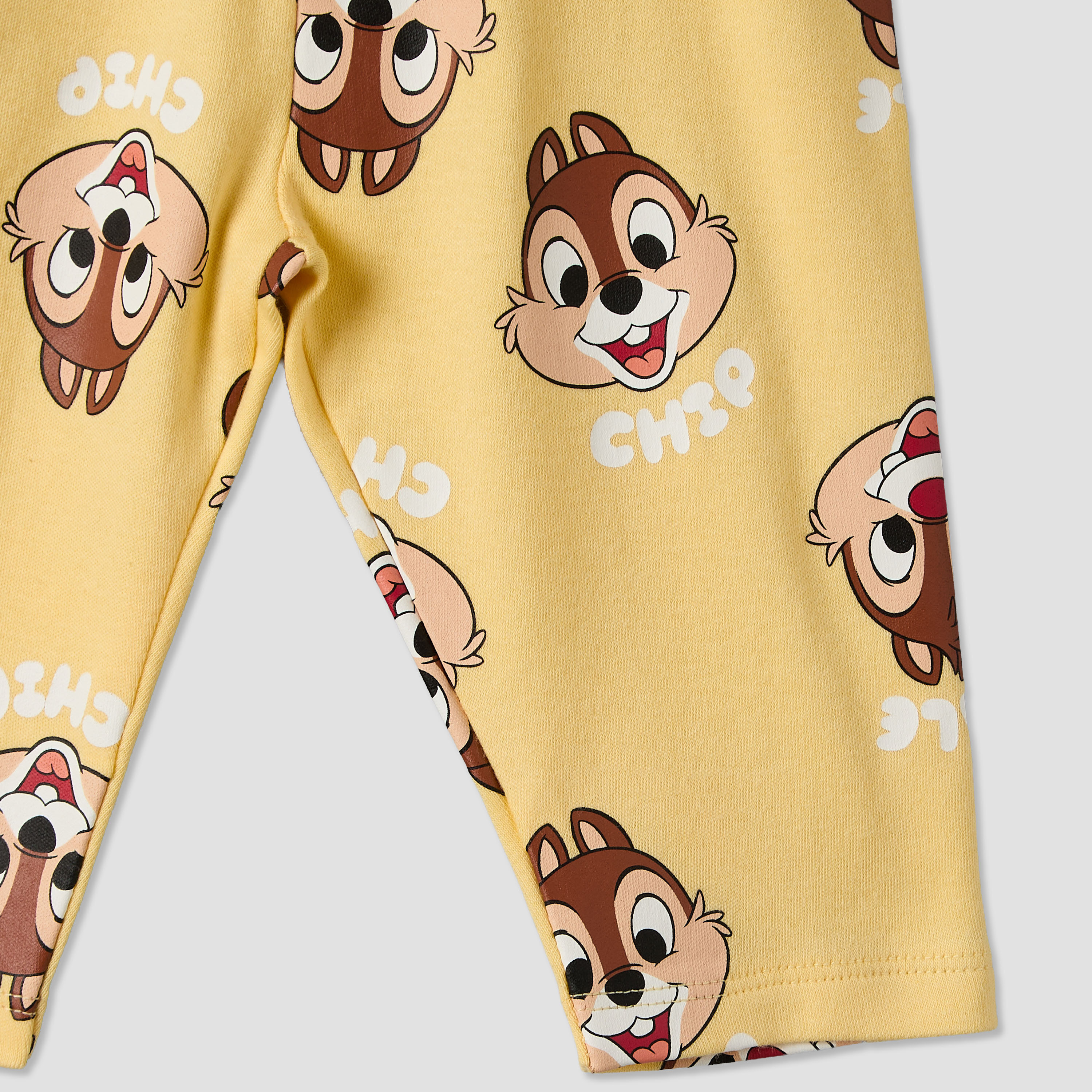 Disney Cotton Round Neck Long Sleeves Pyjama Set with Chip 'n Dale Print-baby-boys-clothing-nightwear-pyjamasets-image-8