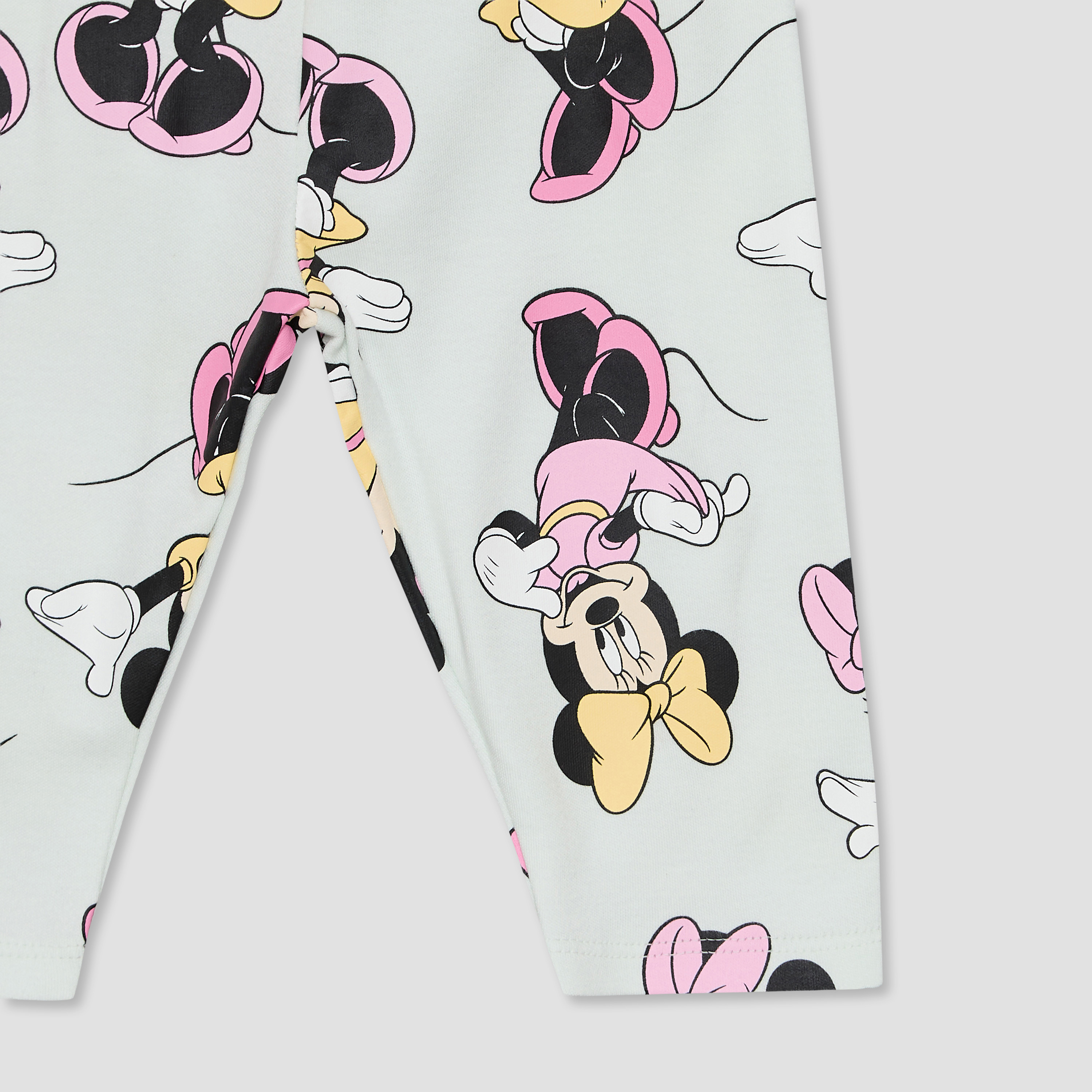 Disney Cotton Crew Neck Long Sleeves Pyjama Set with Minnie Mouse Print-baby-girls-clothing-nightwear-pyjamasets-image-10
