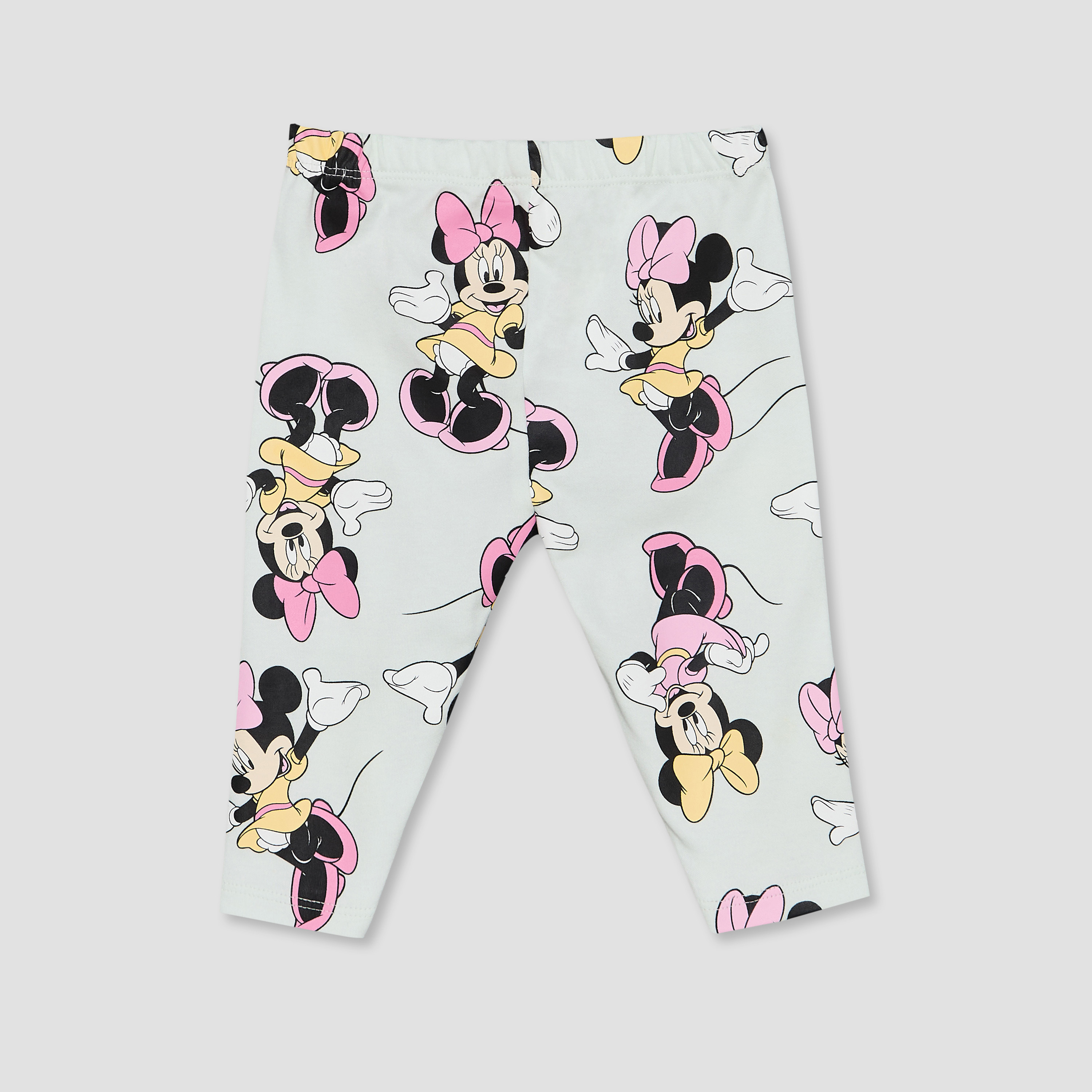 Disney Cotton Crew Neck Long Sleeves Pyjama Set with Minnie Mouse Print-baby-girls-clothing-nightwear-pyjamasets-image-6