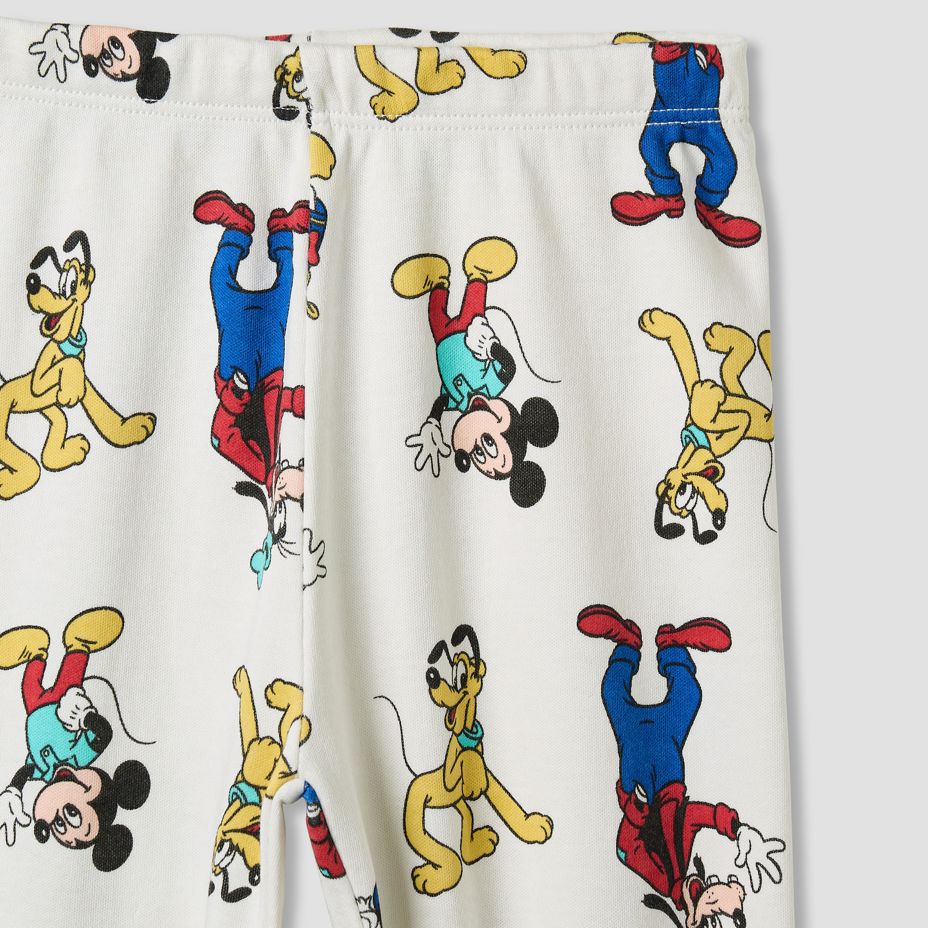 Disney Pyjama Set with Mickey Mouse Print - Cotton - Long Sleeves - Crew Neck-baby-boys-clothing-nightwear-pyjamasets-image-6