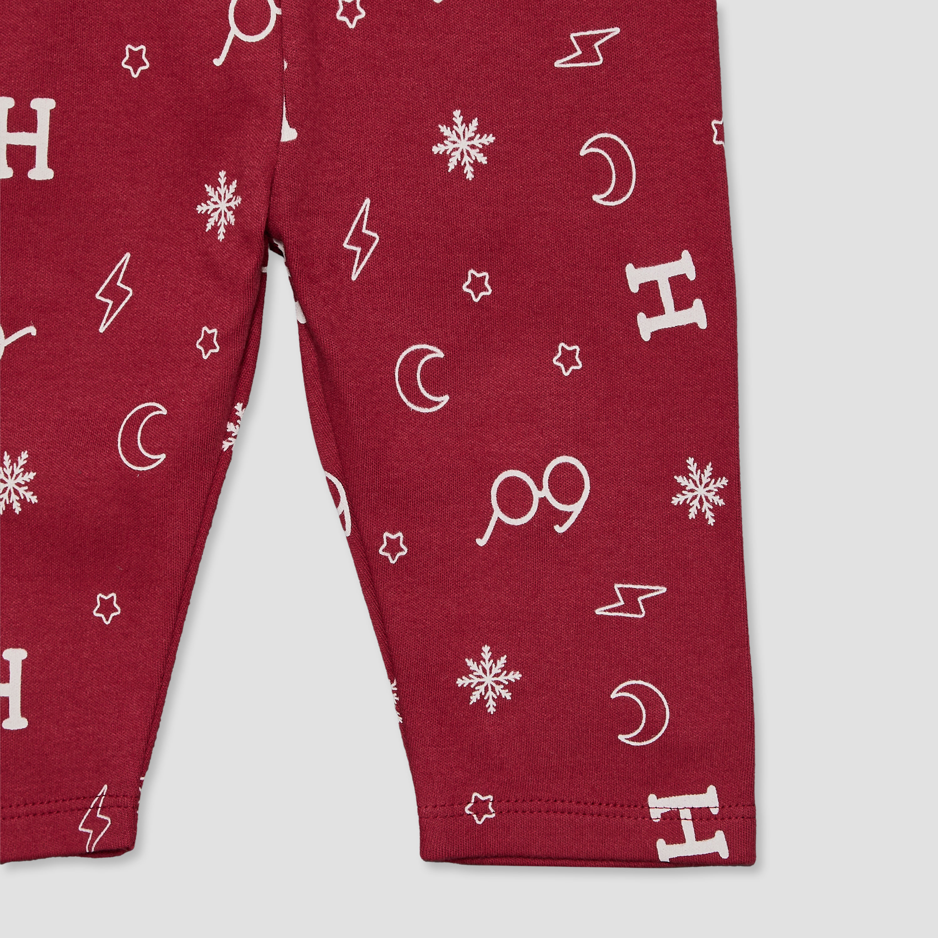 Disney Cotton Round Neck Long Sleeves Pyjama Set with Harry Potter Print-baby-boys-clothing-nightwear-pyjamasets-image-10