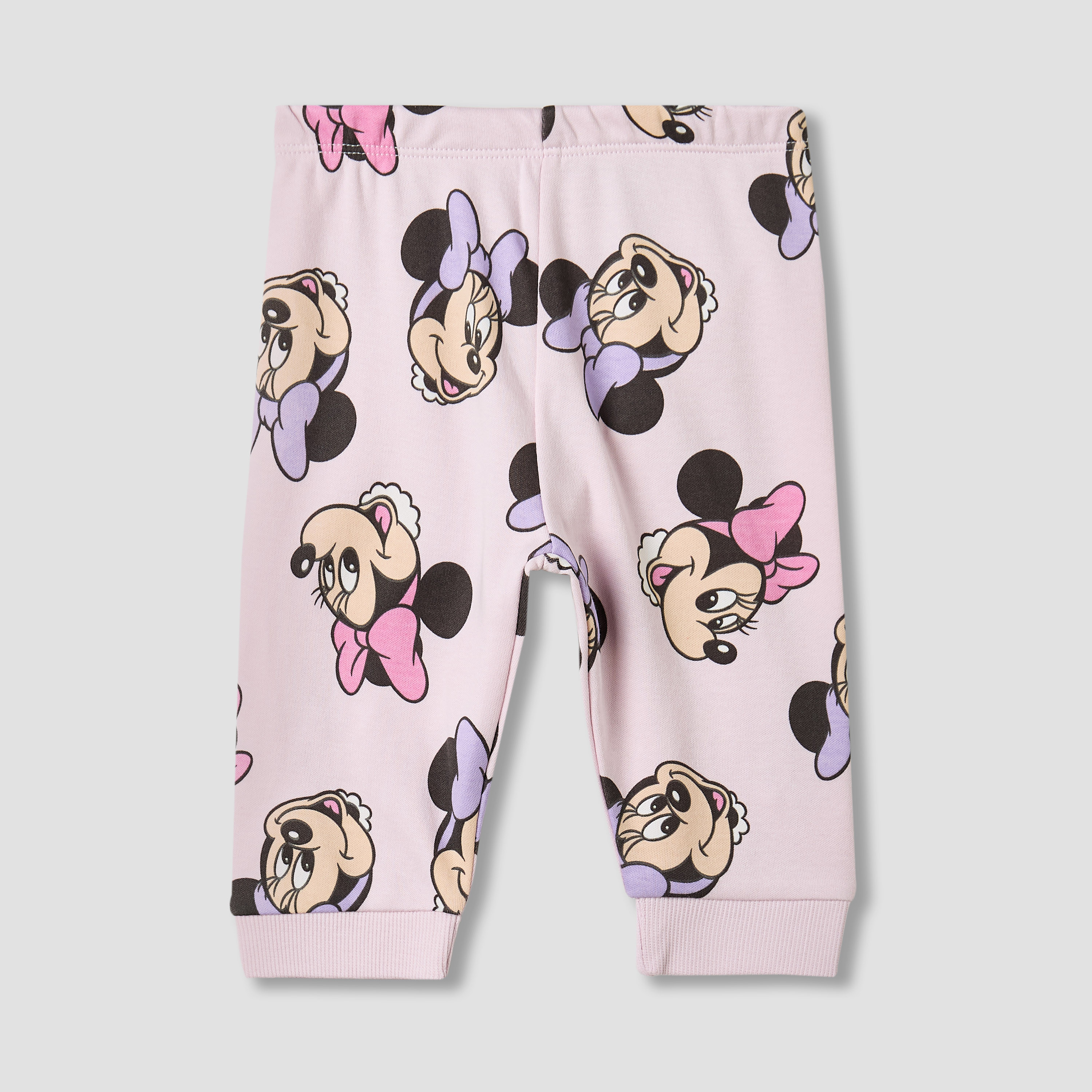 Disney Pyjama Set with Minnie Mouse Print - Cotton - Long Sleeves - Crew Neck-baby-girls-clothing-nightwear-pyjamasets-image-3