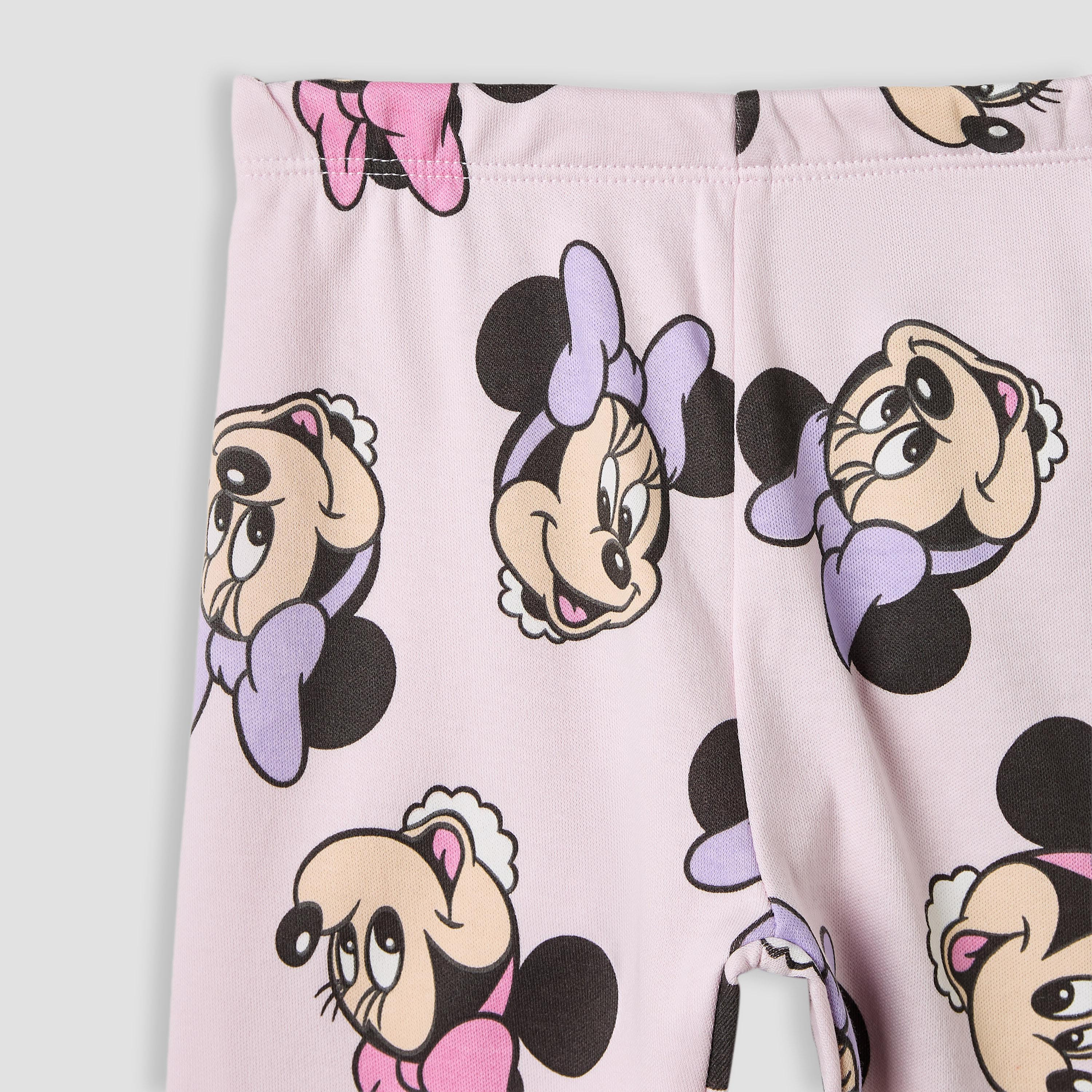 Disney Pyjama Set with Minnie Mouse Print - Cotton - Long Sleeves - Crew Neck-baby-girls-clothing-nightwear-pyjamasets-image-6