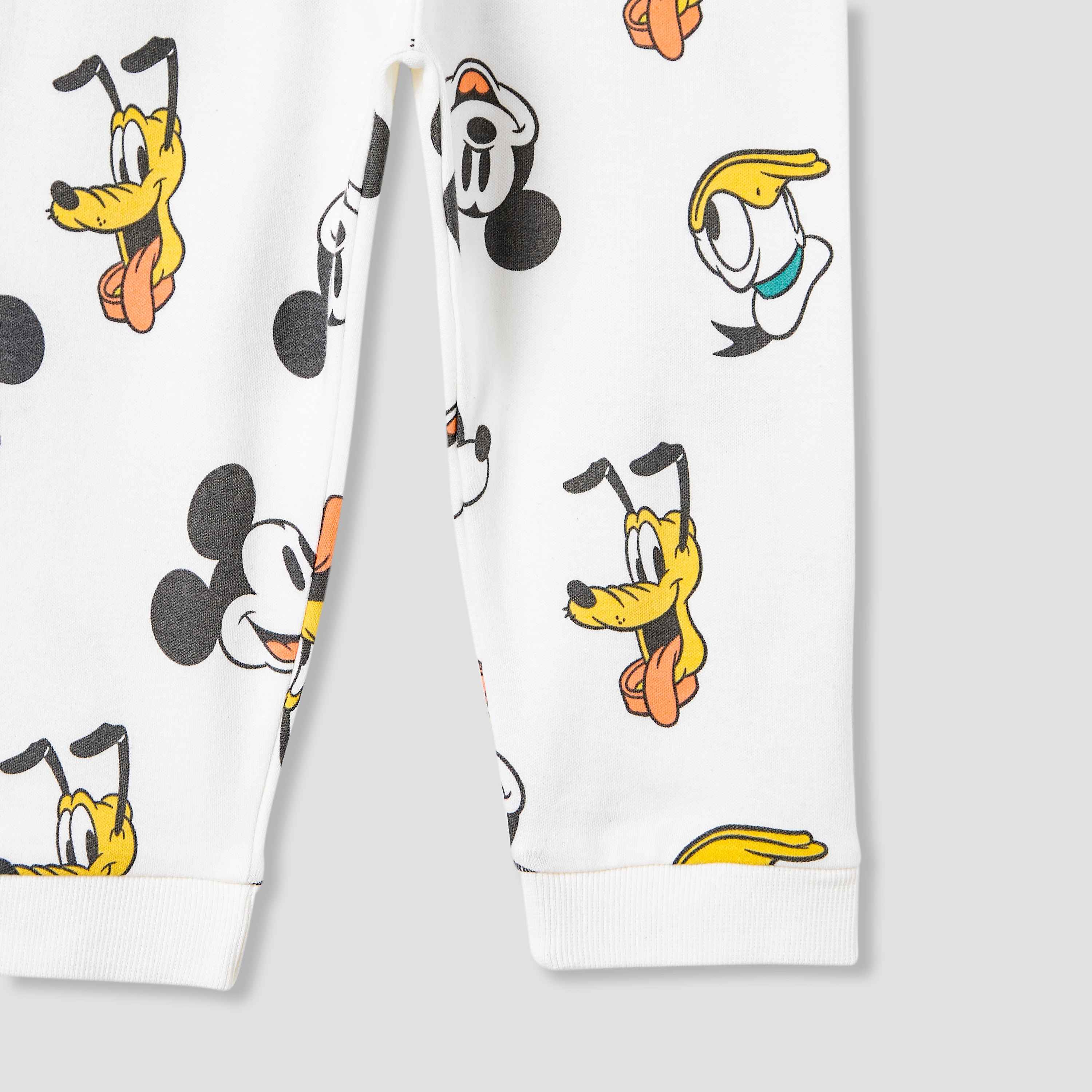 Disney Pyjama Set with Mickey Mouse and Friends Print - Cotton - Long Sleeves - Round Neck-baby-boys-clothing-nightwear-pyjamasets-image-7