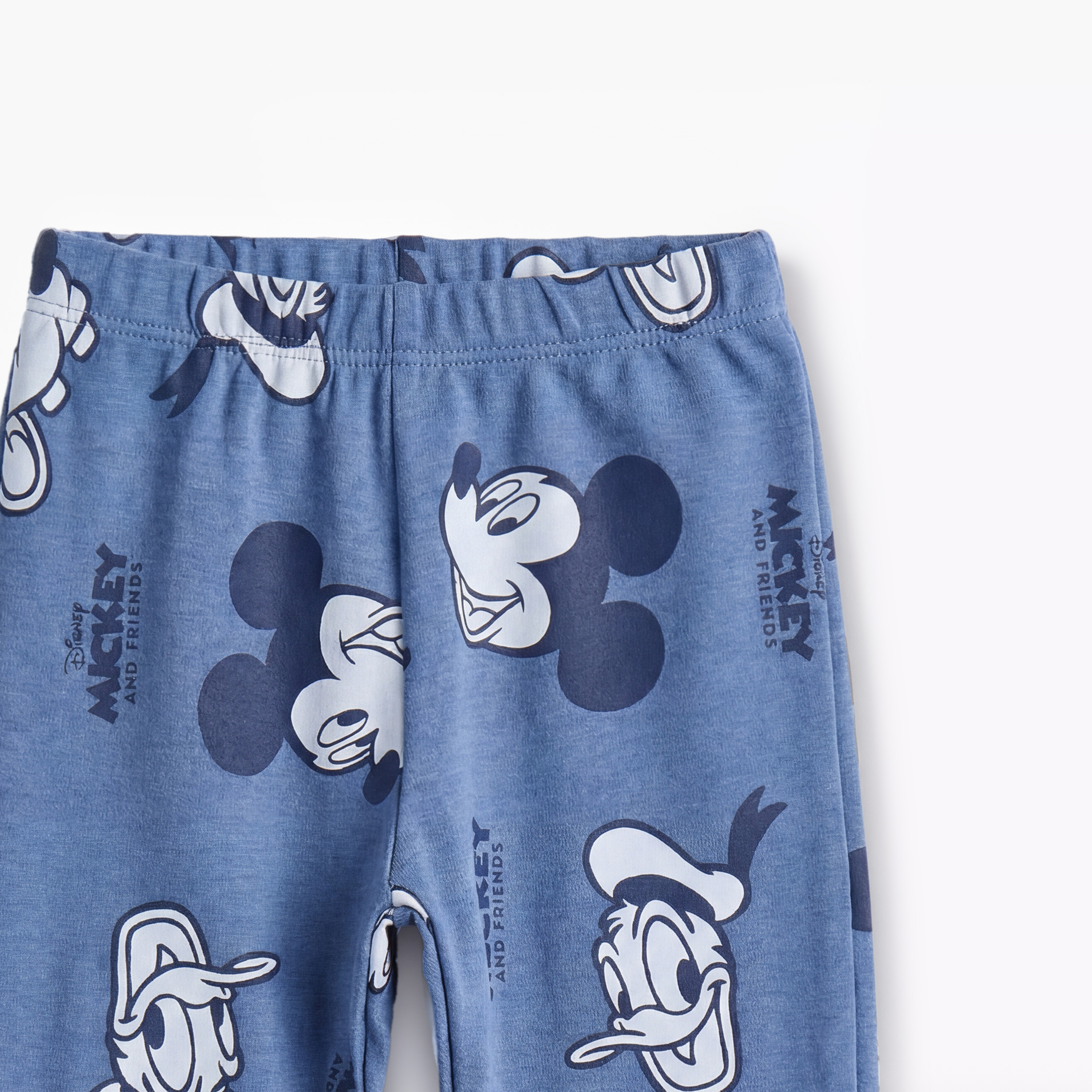 Disney Cotton Long Sleeves Pyjama Set with Mickey Mouse and Friends Print-baby-boys-clothing-nightwear-pyjamasets-image-6