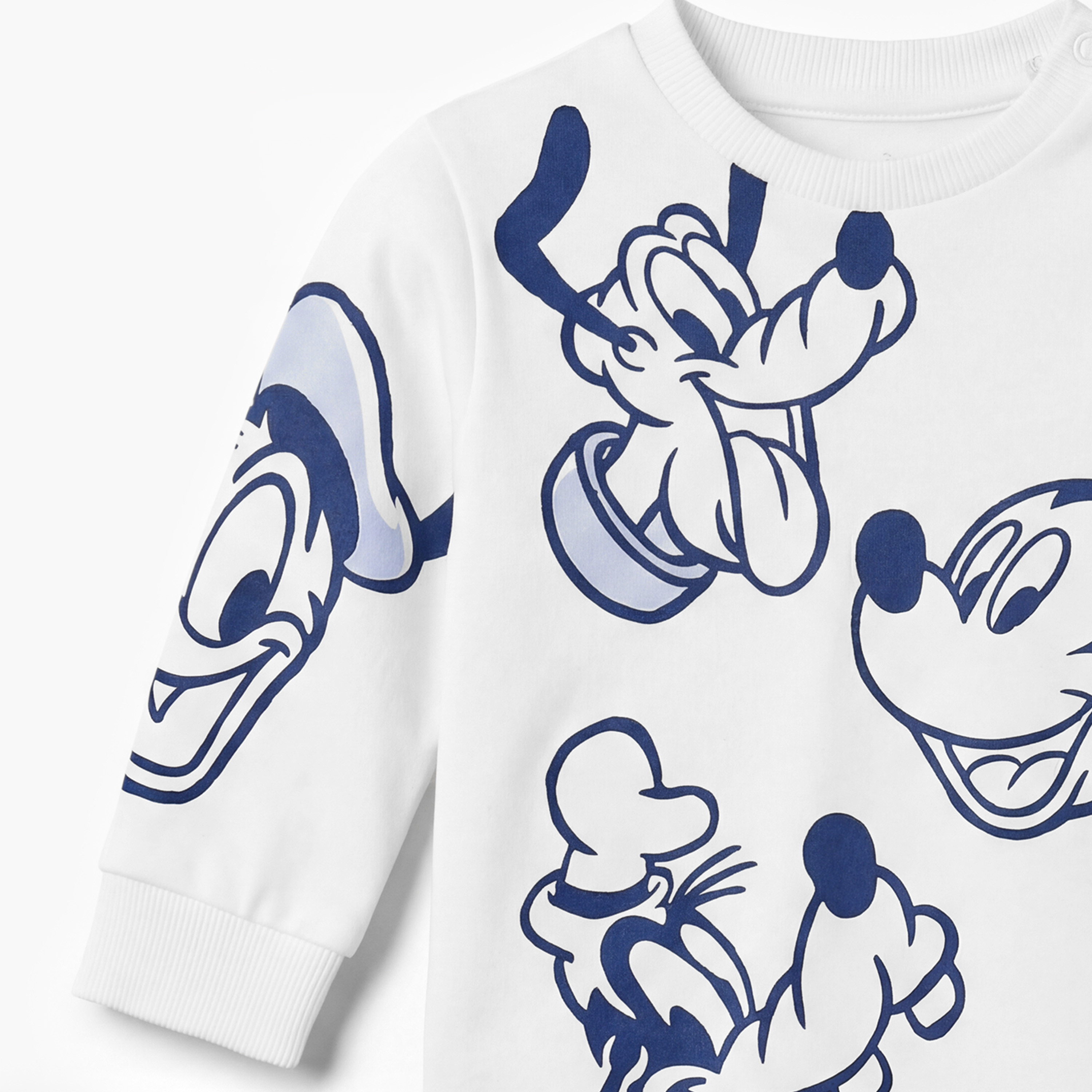 Disney Cotton Long Sleeves Pyjama Set with Mickey Mouse and Friends Print-baby-boys-clothing-nightwear-pyjamasets-image-7