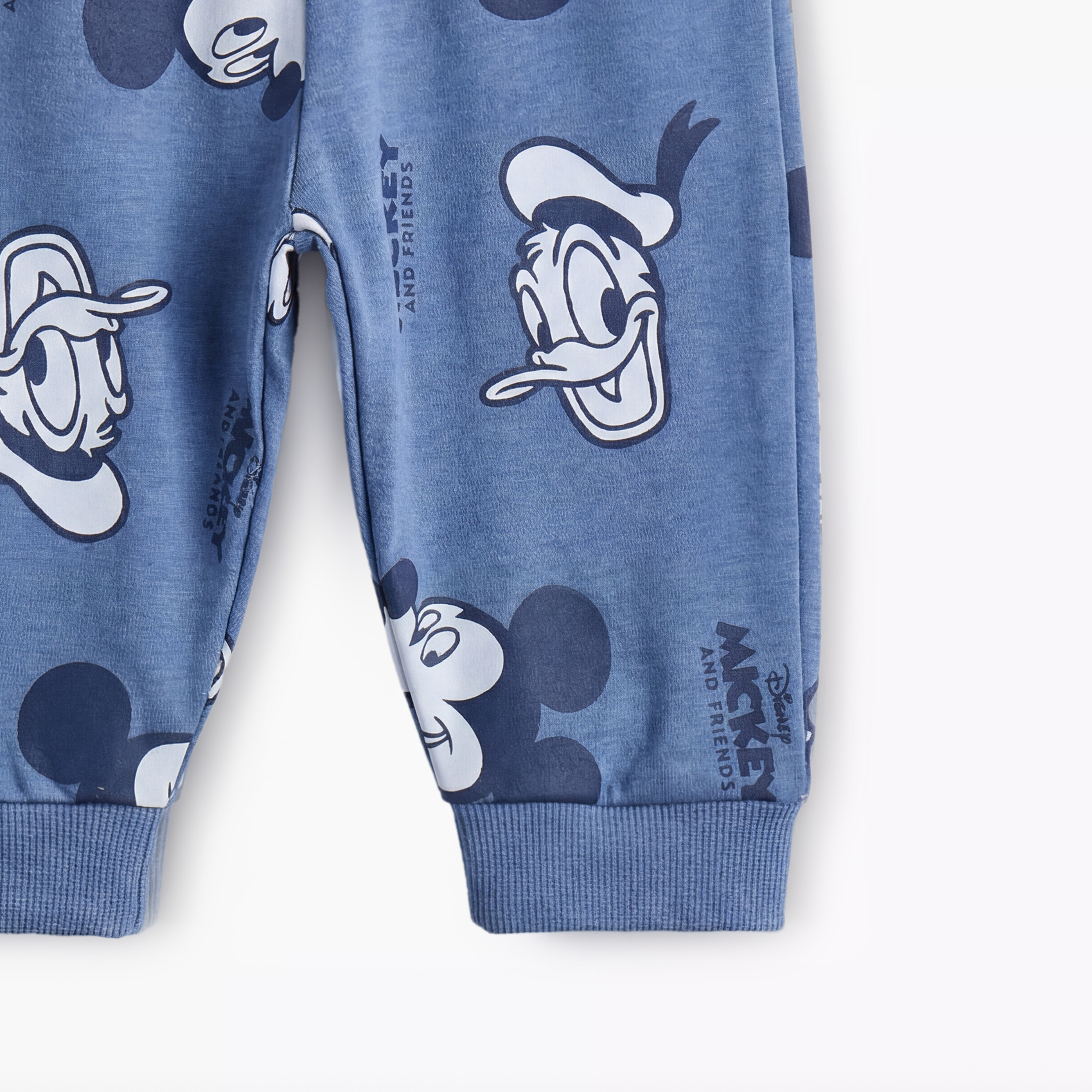 Disney Cotton Long Sleeves Pyjama Set with Mickey Mouse and Friends Print-baby-boys-clothing-nightwear-pyjamasets-image-8