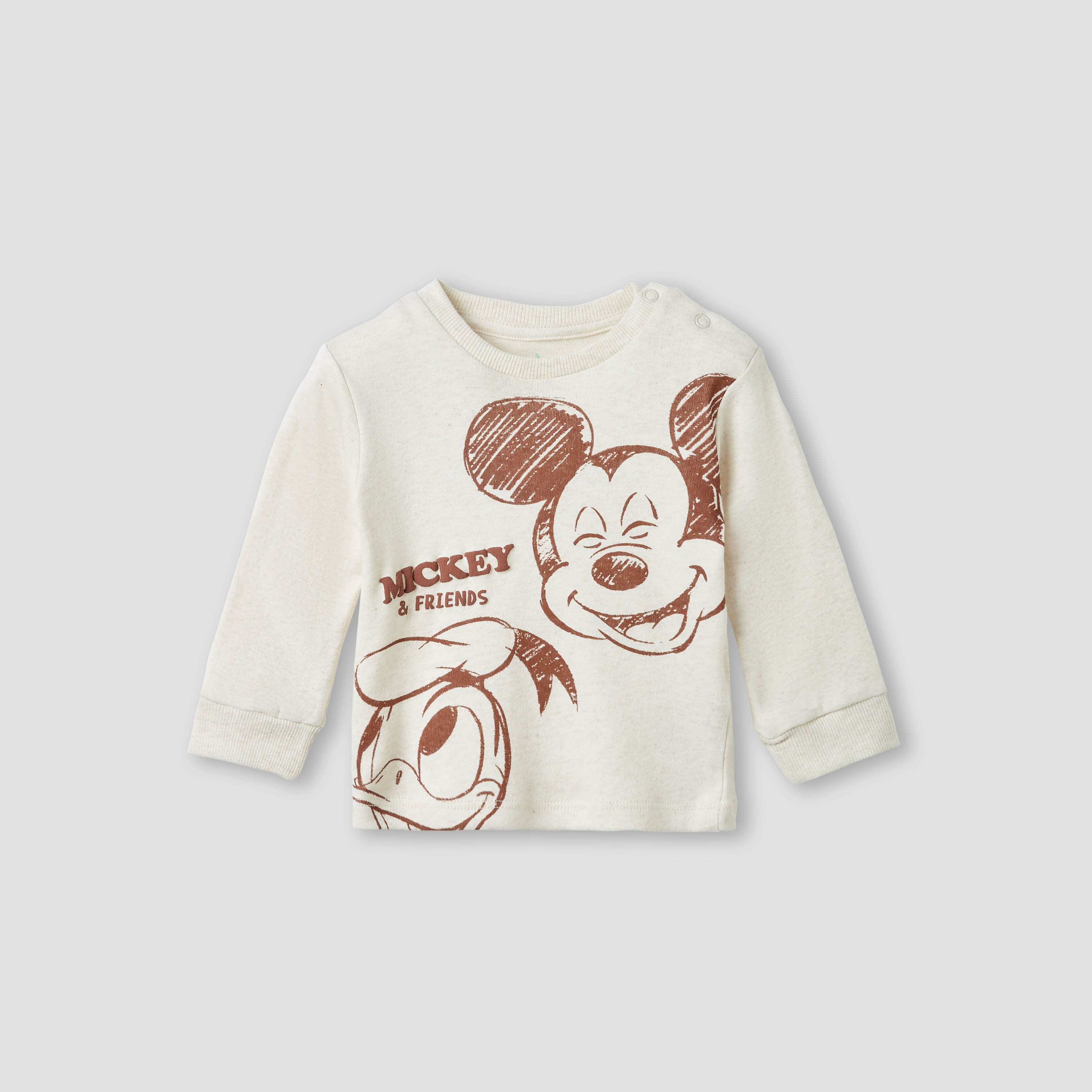 Disney Mickey Mouse Print T-shirt and Pyjama Set-promo_babyshop_Buy2for89_BAH130126-image-2