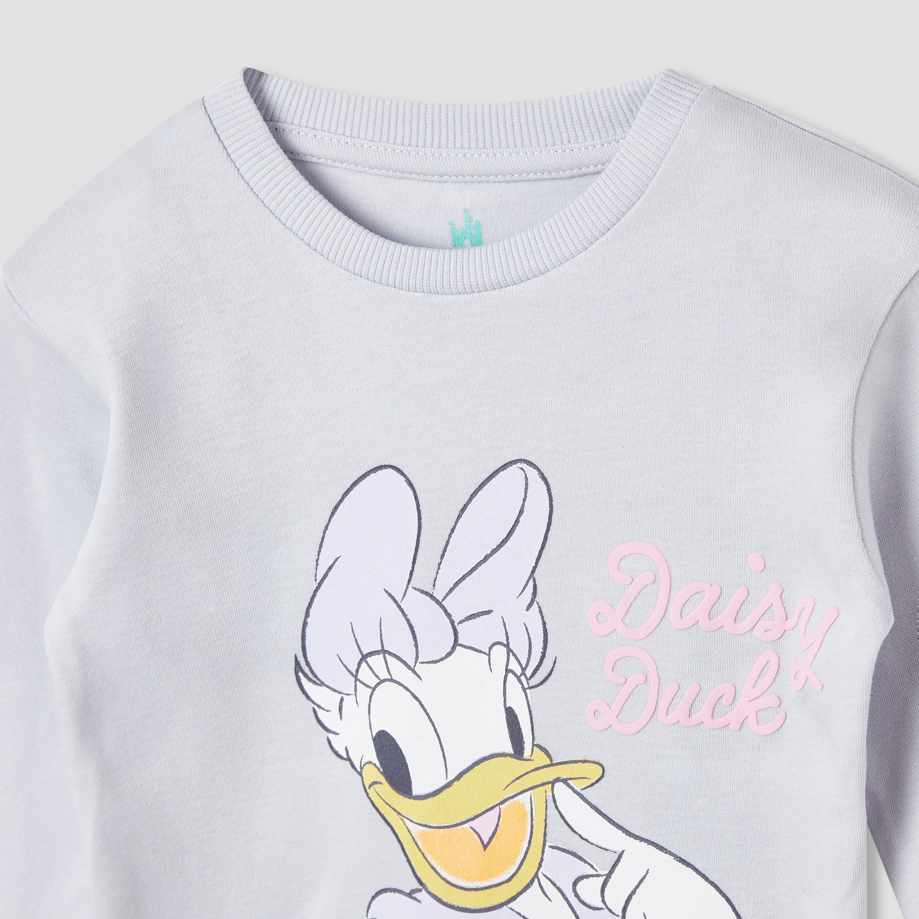 Disney Pyjama Set with Daisy Duck Print - Cotton - Long Sleeves - Crew Neck-baby-girls-clothing-nightwear-pyjamasets-image-4