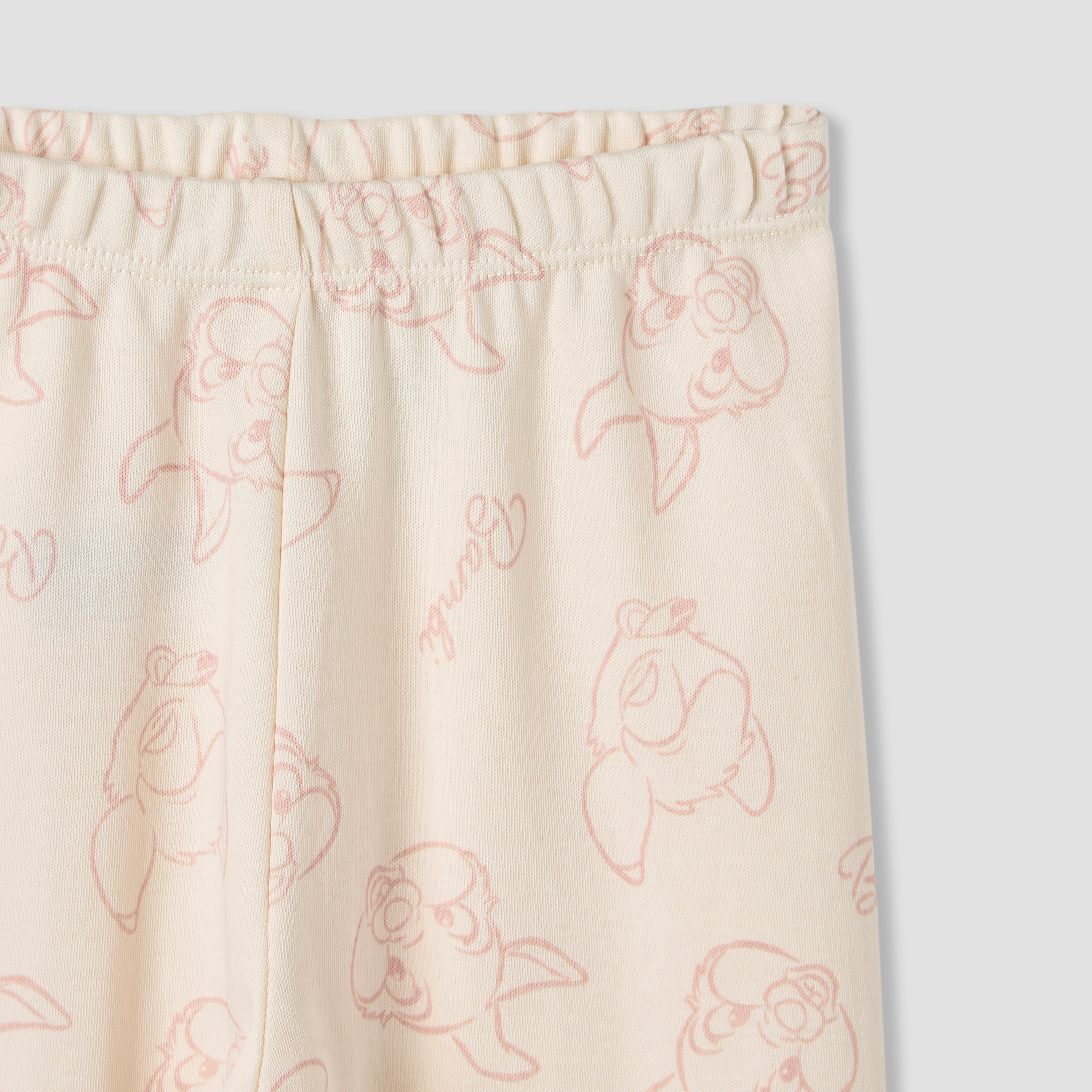 Disney Pyjama Set with Bambi Print - Cotton - Long Sleeves - Round Neck-baby-girls-clothing-nightwear-pyjamasets-image-6