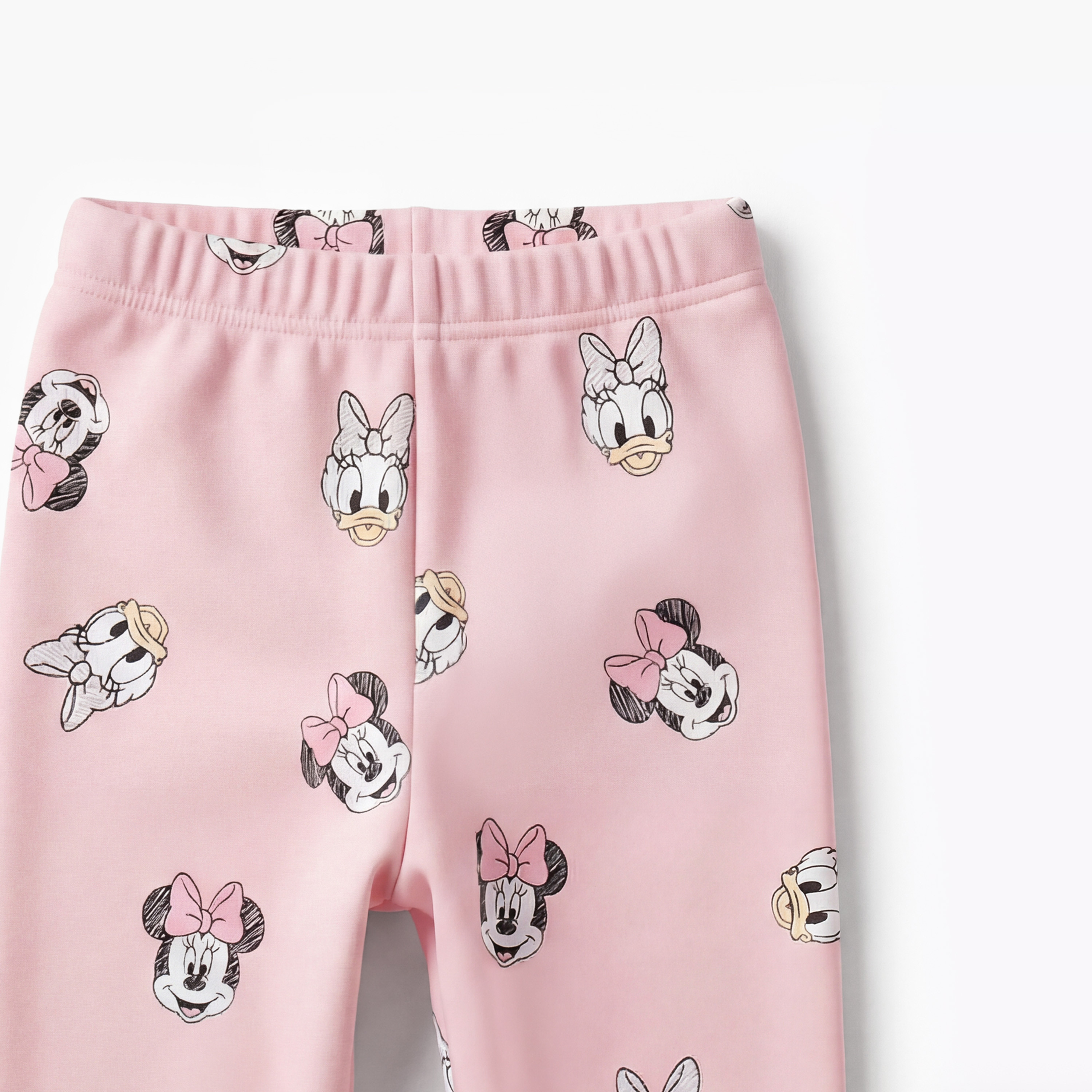 Disney Cotton Round Neck Long Sleeves Pyjama Set with Minnie Mouse and Daisy Duck Print-baby-girls-clothing-nightwear-pyjamasets-image-7