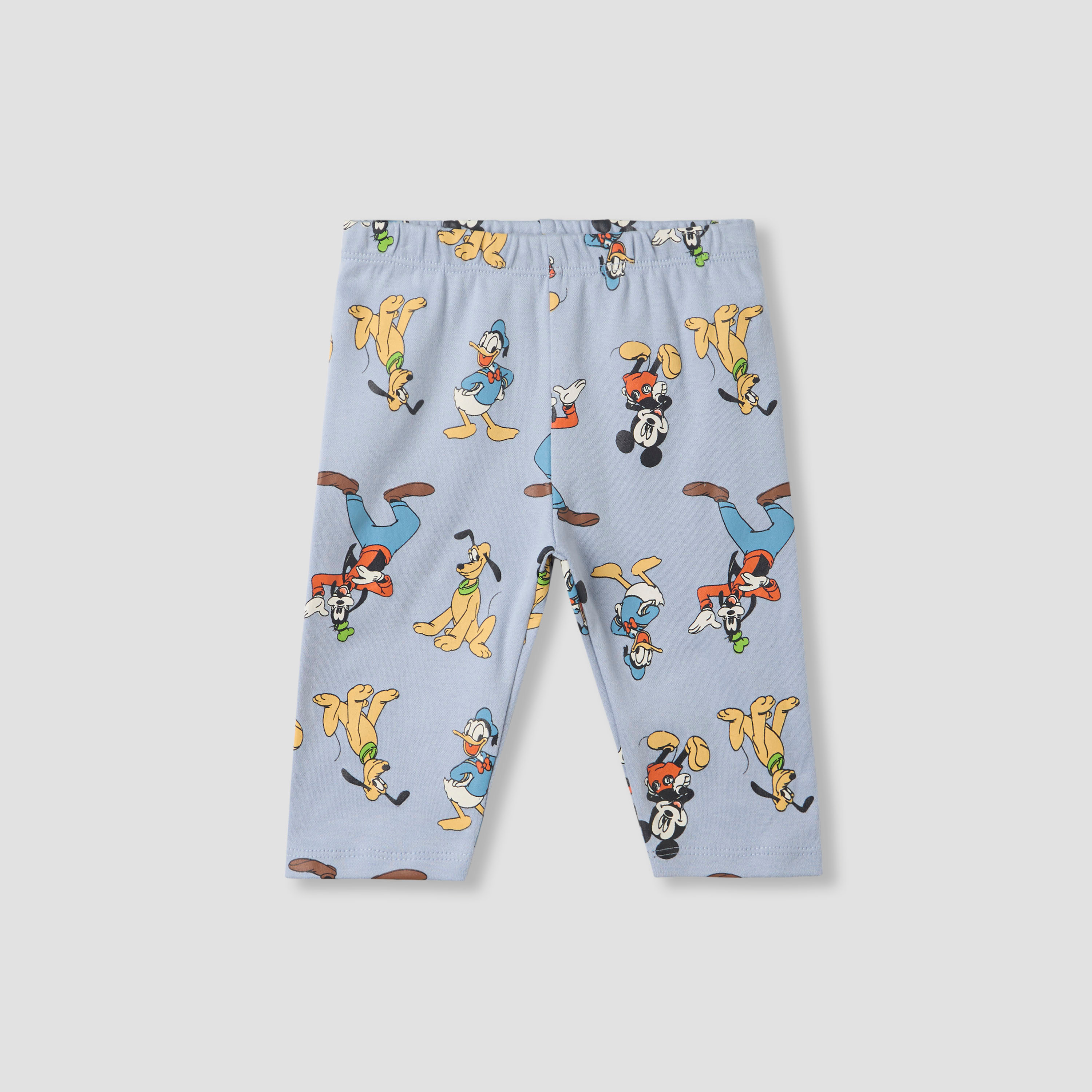 Disney Mickey Mouse and Friends Print T-shirt and Pyjama Set-promo_babyshop_Buy3for79_KSA130126-image-3
