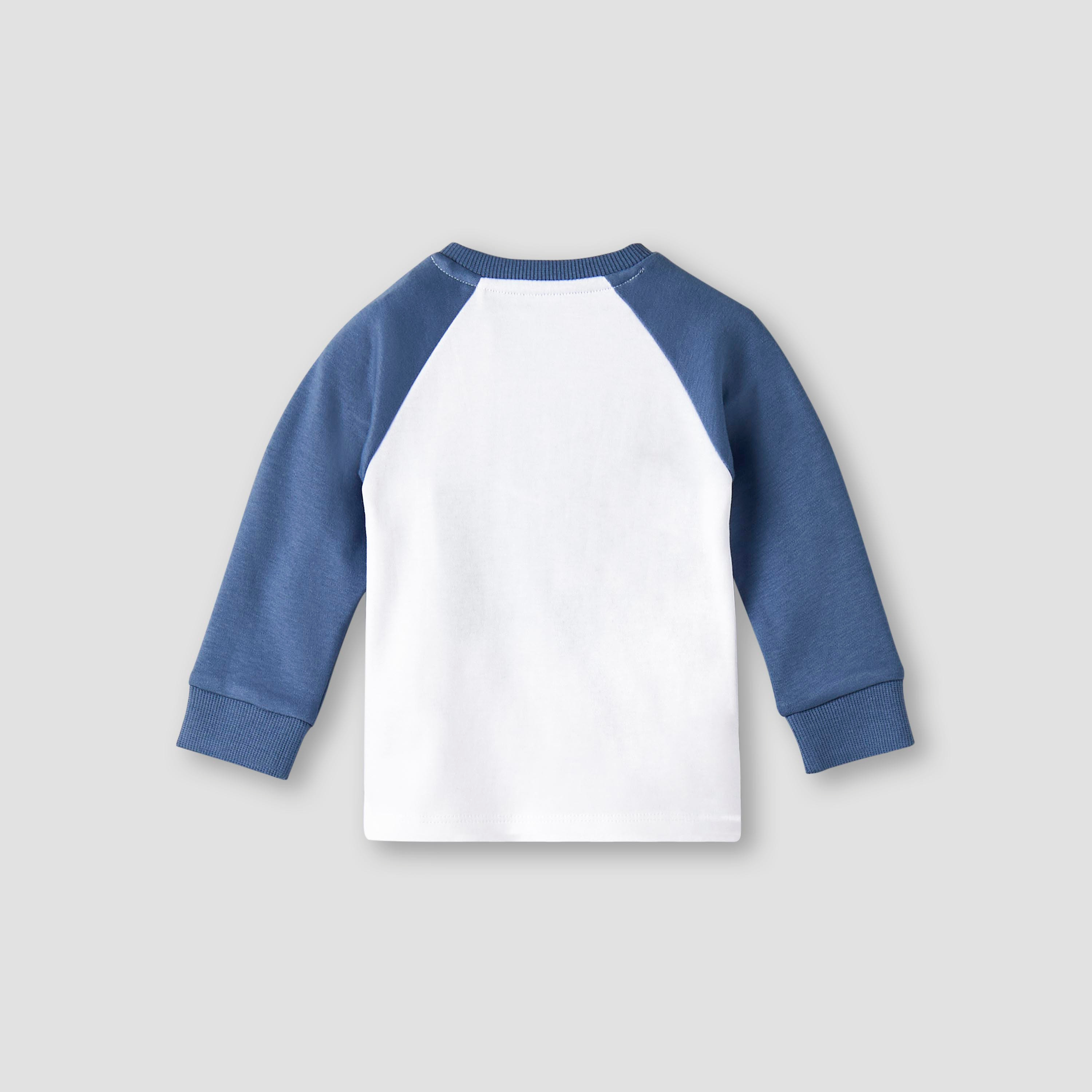طقم بيجاما قطن بياقة مستديرة وأكمام طويلة وطبعات دونالد داك من ديزني-baby-boys-clothing-nightwear-pyjamasets-image-4