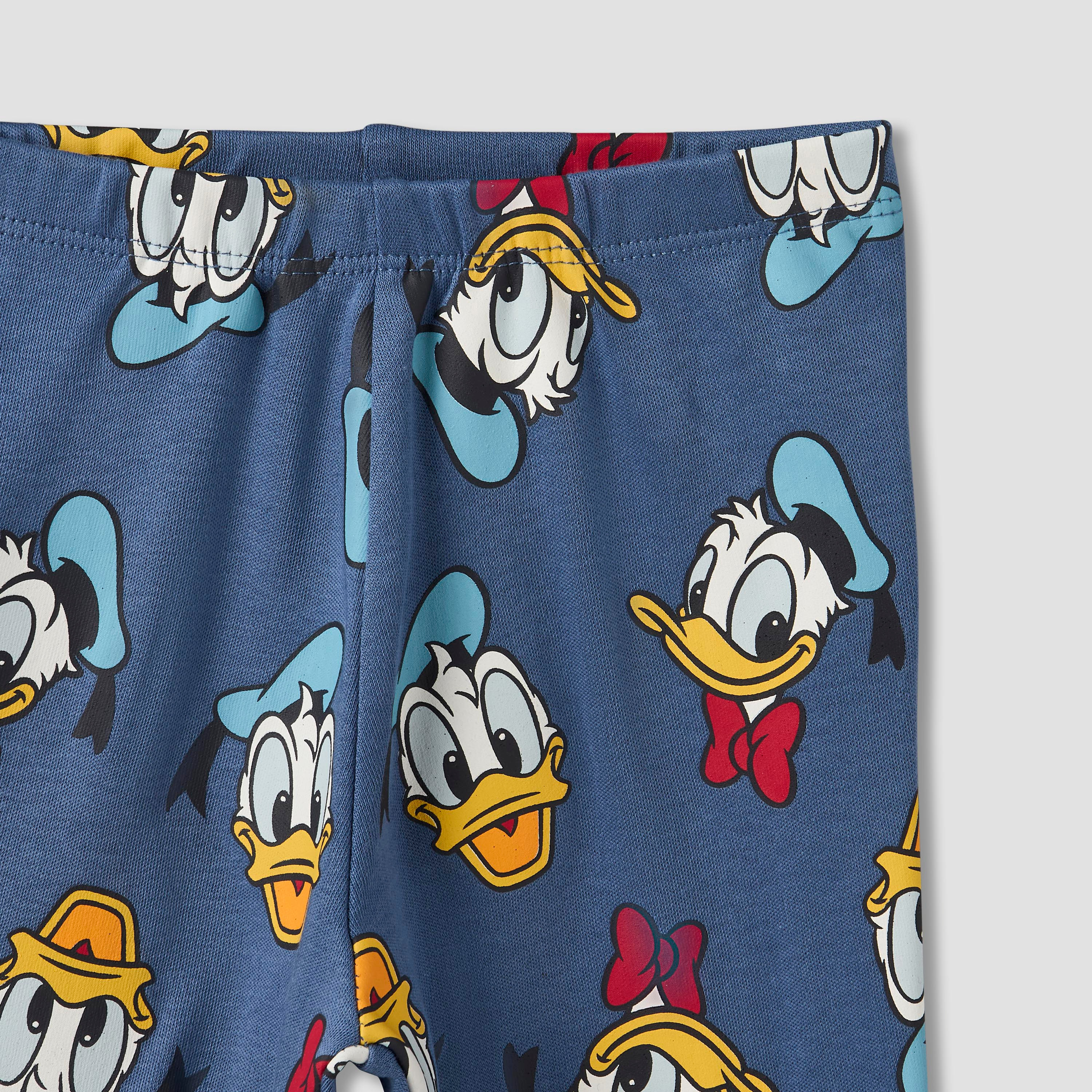 طقم بيجاما قطن بياقة مستديرة وأكمام طويلة وطبعات دونالد داك من ديزني-baby-boys-clothing-nightwear-pyjamasets-image-8
