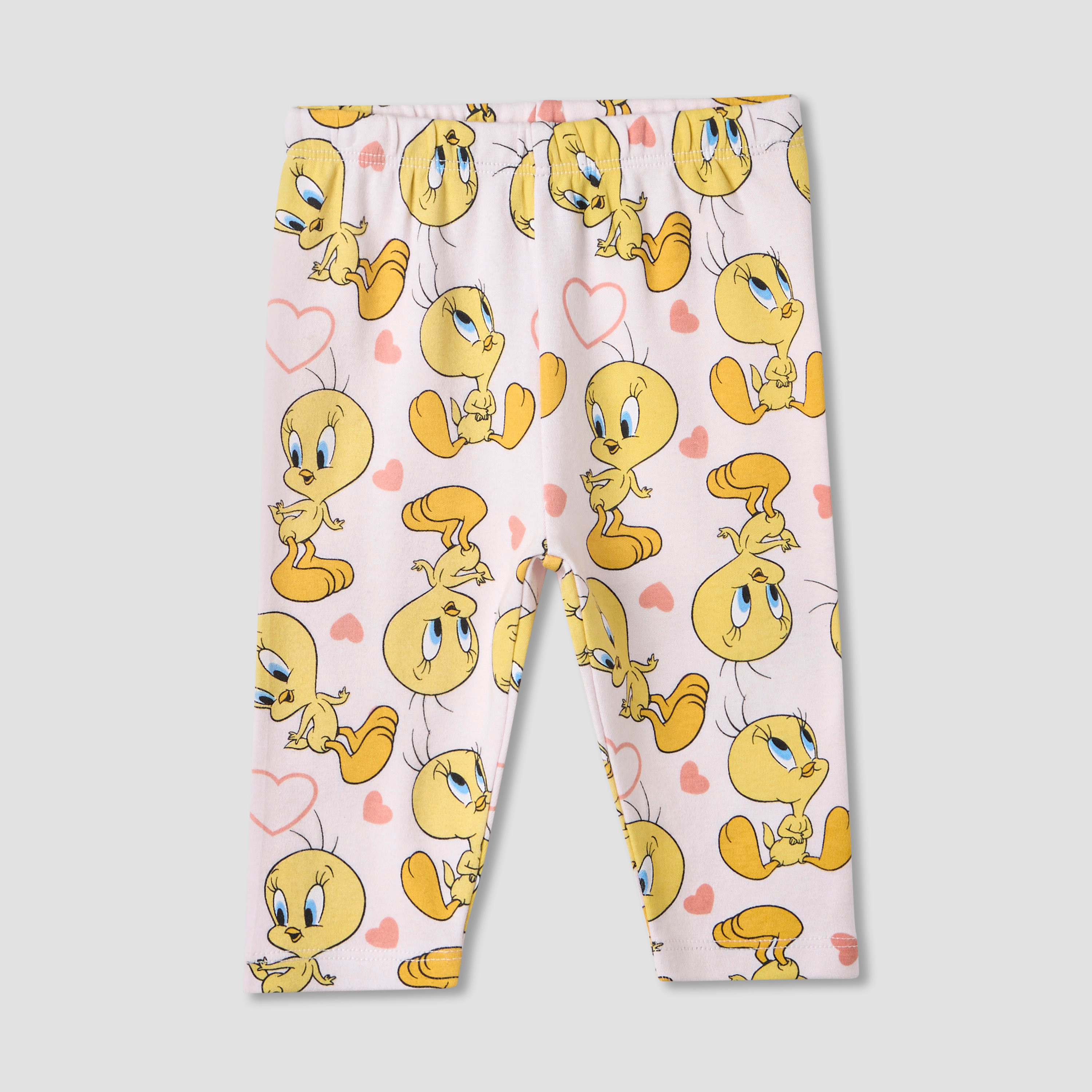 Disney Pyjama Set with Tweety Print - Cotton - Long Sleeves - Crew Neck-baby-girls-clothing-nightwear-pyjamasets-image-3