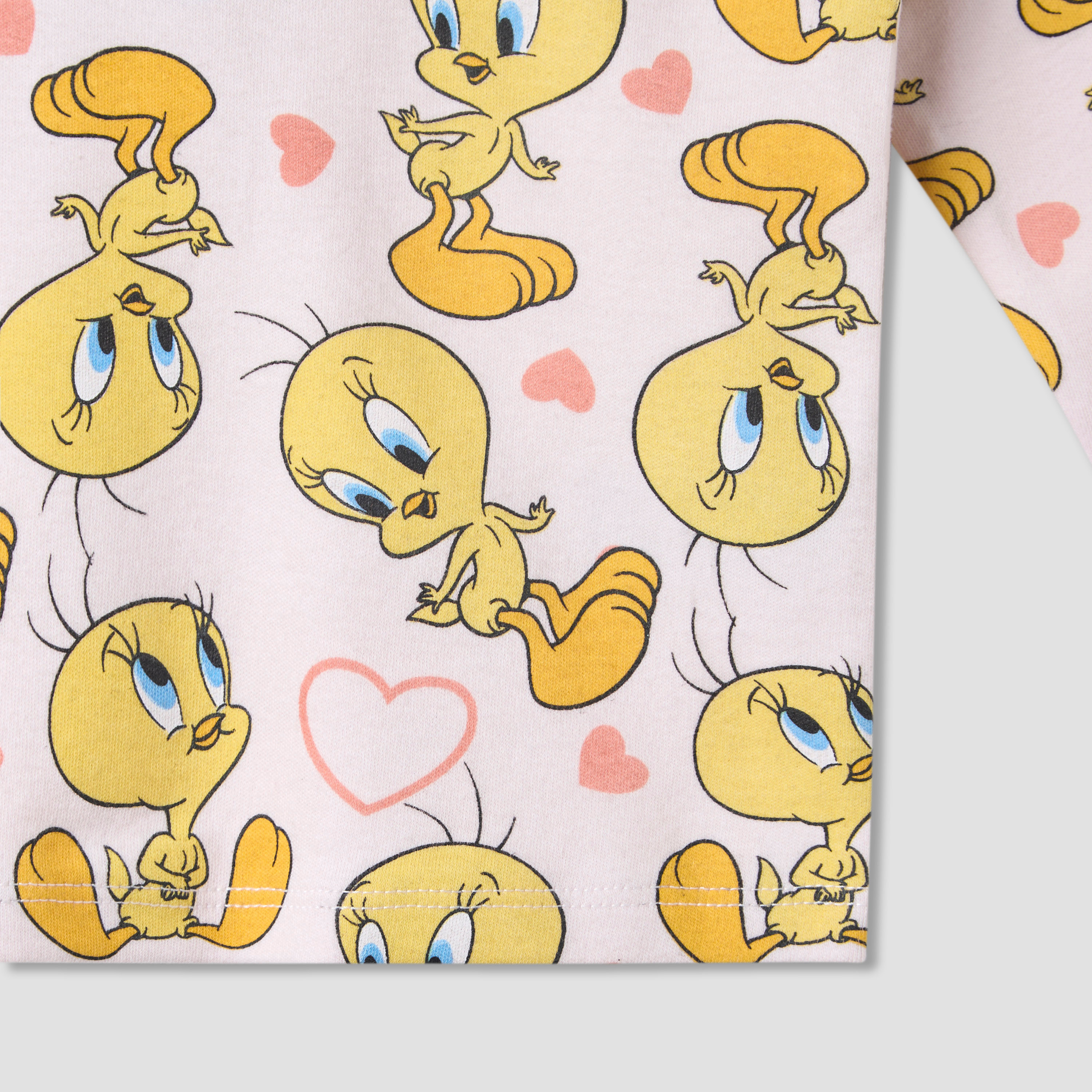 Disney Pyjama Set with Tweety Print - Cotton - Long Sleeves - Crew Neck-baby-girls-clothing-nightwear-pyjamasets-image-5
