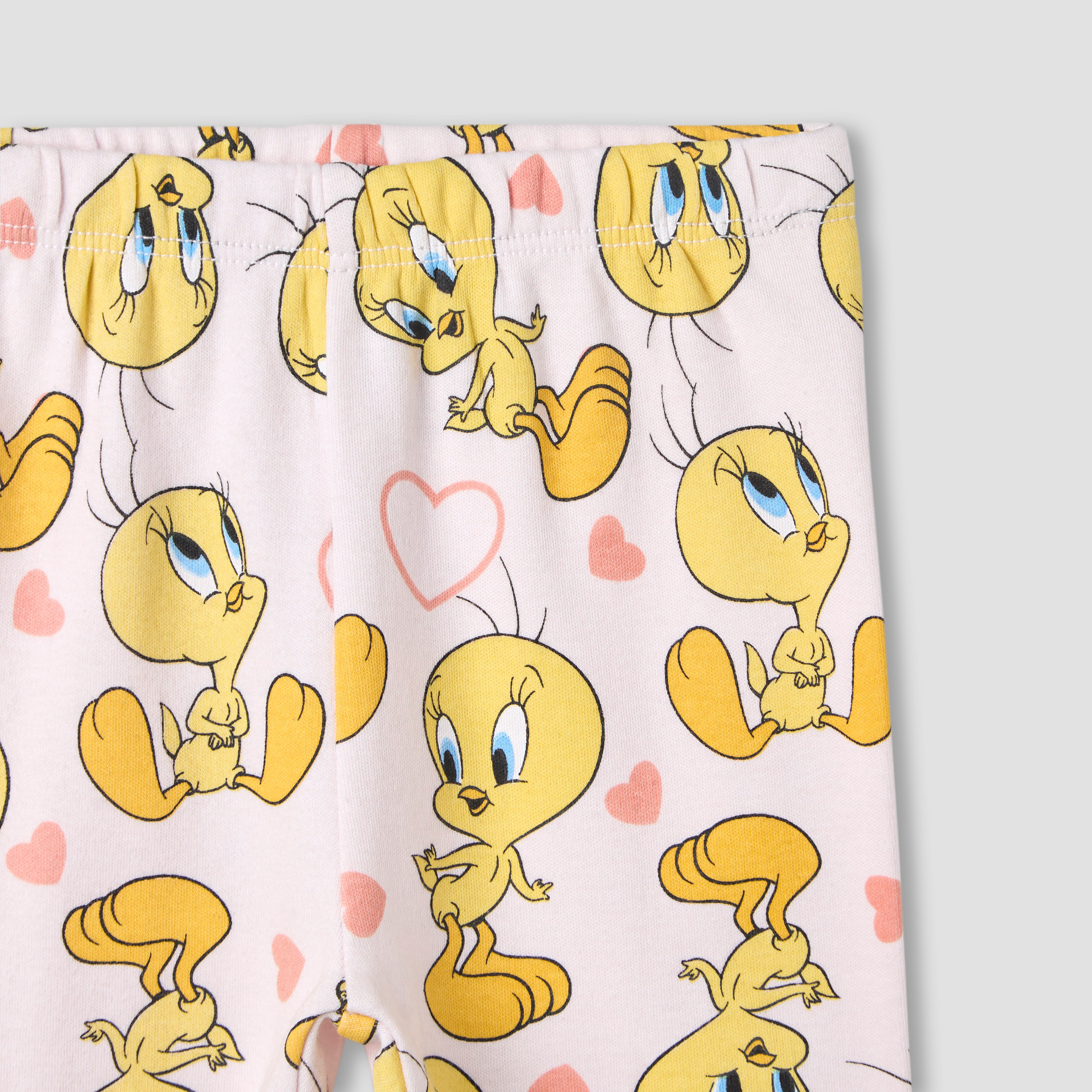 Disney Pyjama Set with Tweety Print - Cotton - Long Sleeves - Crew Neck-baby-girls-clothing-nightwear-pyjamasets-image-6