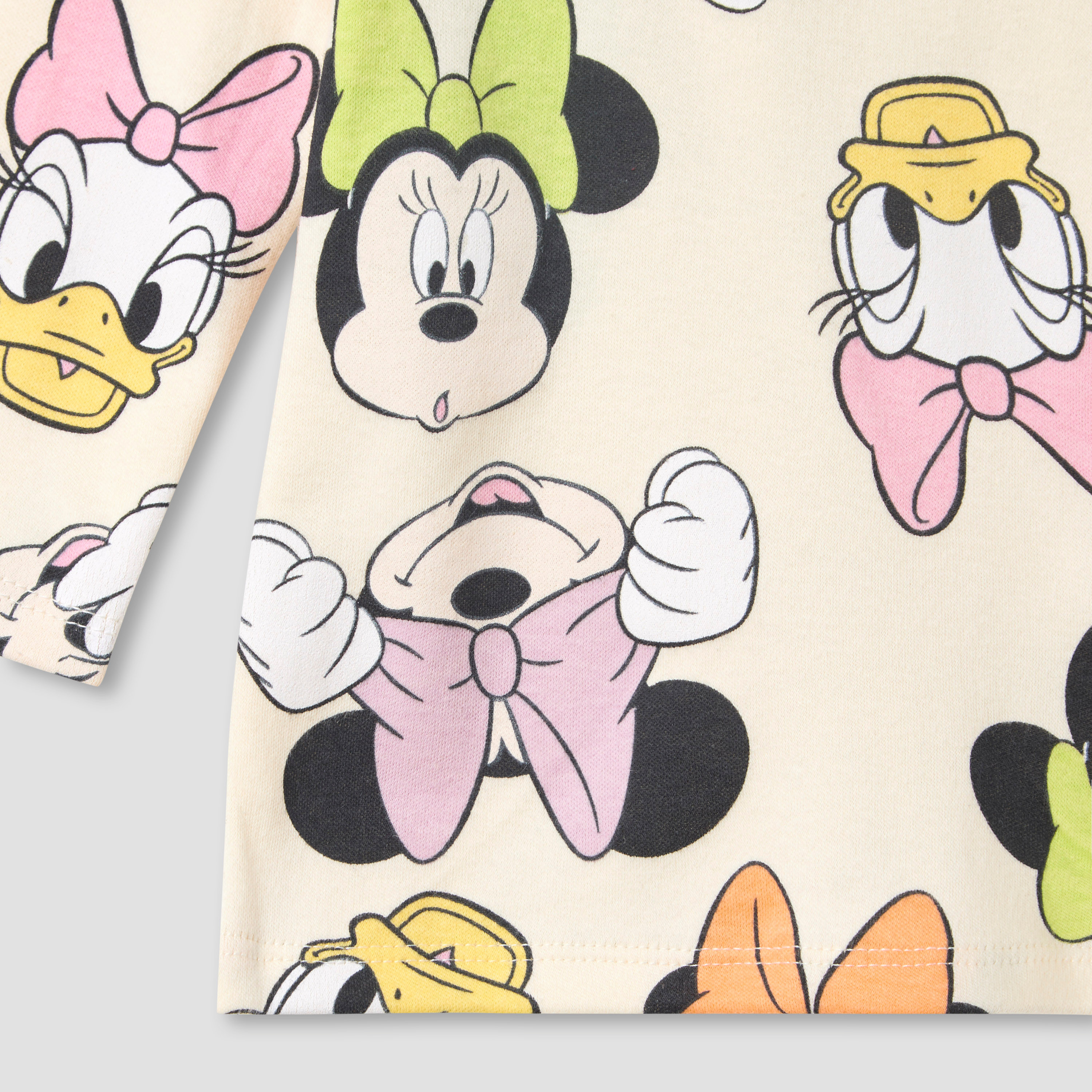 Disney Pyjama Set with Minnie and Daisy Print - Cotton - Long Sleeves - Crew Neck-promo_babyshop_Buy3for79_UAE130126-image-5