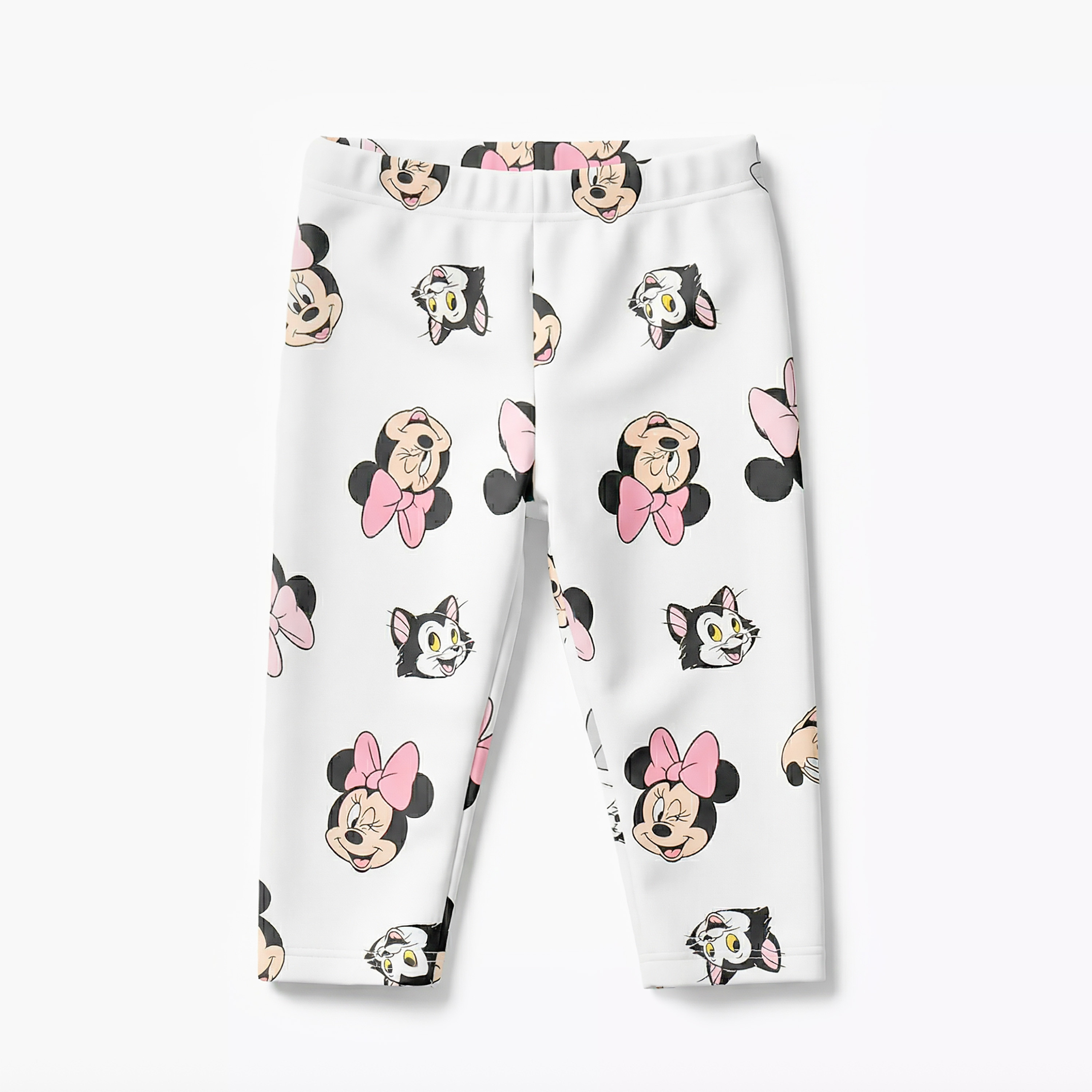 Disney Cotton Round Neck Long Sleeves Pyjama Set with Minnie Mouse Print-baby-girls-clothing-nightwear-pyjamasets-image-3