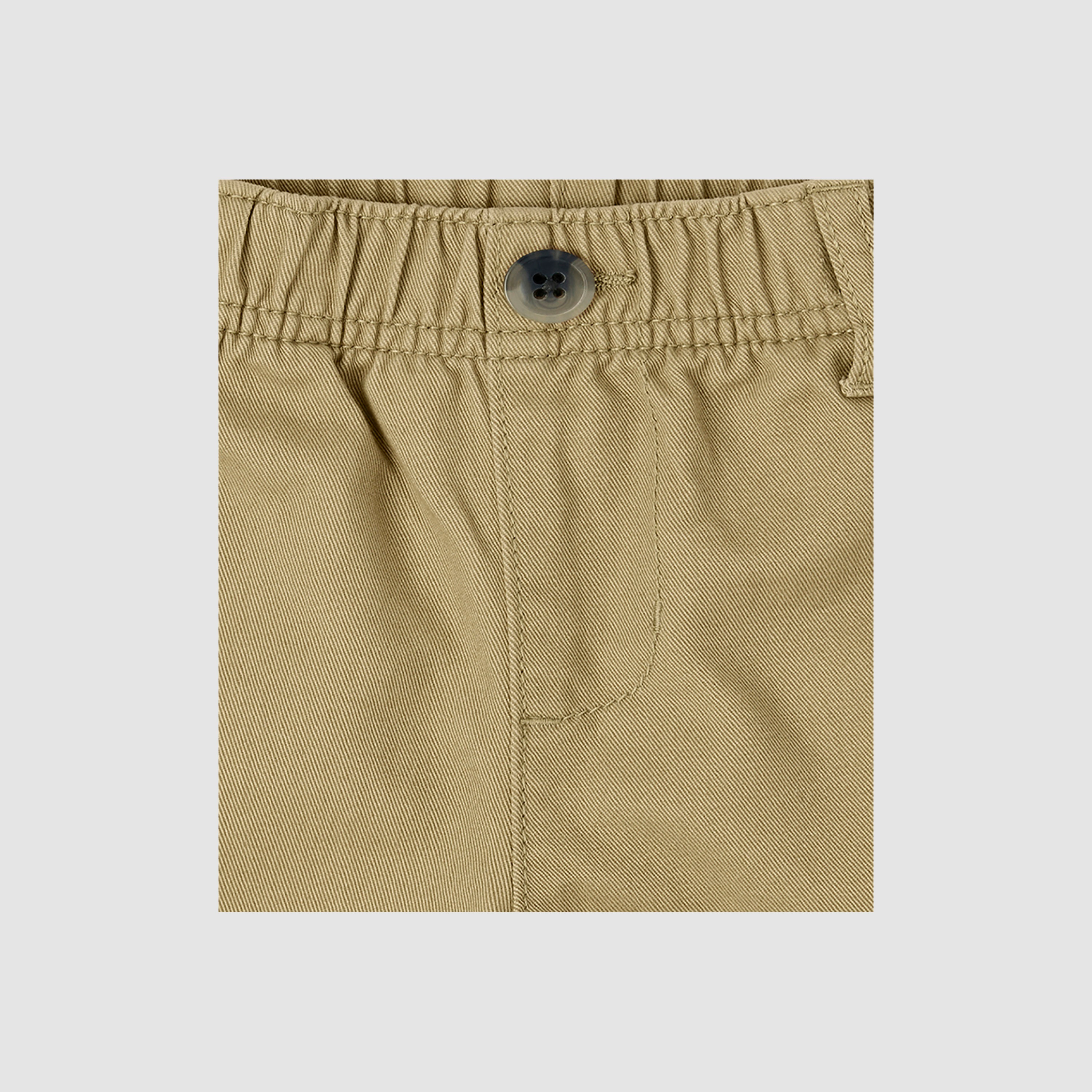 بنطلون سادة من القطن بنسبة 100% من ذا تشيلدرنز بليس-boys-clothing-bottoms-trousers-image-3