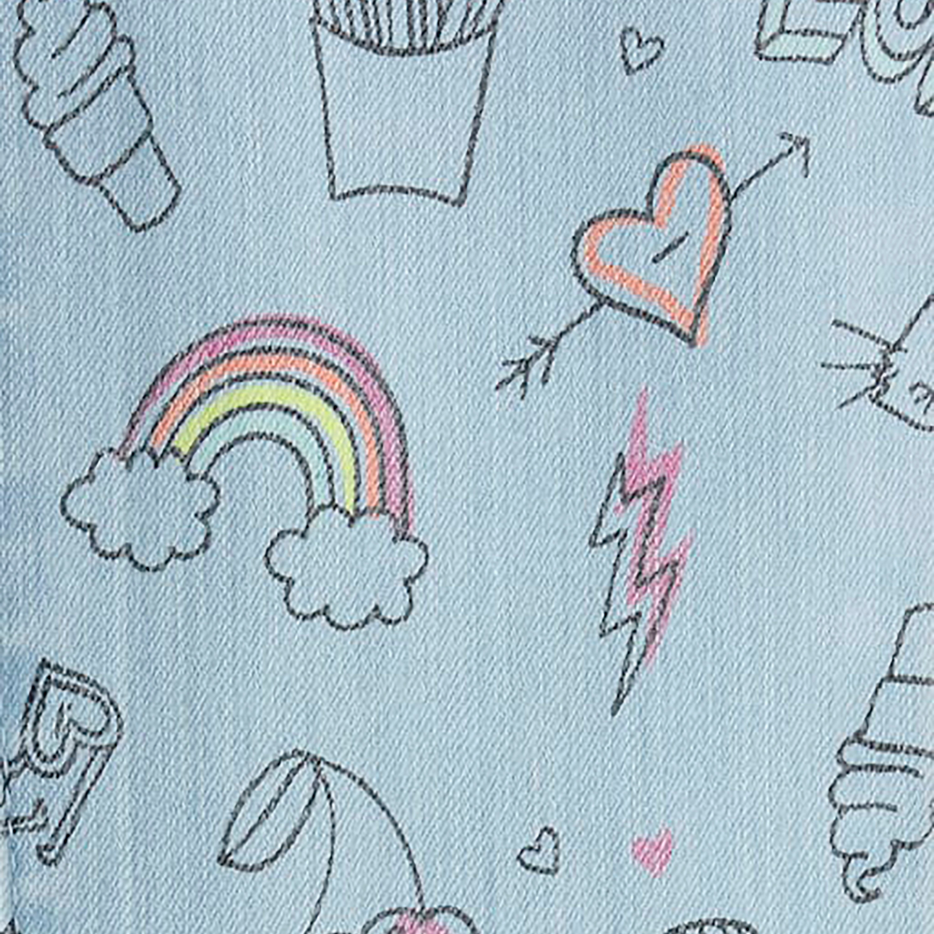 The Children's Place Girl's Doodle Print Straight Jeans-girls-clothing-bottoms-jeansandjeggings-image-2