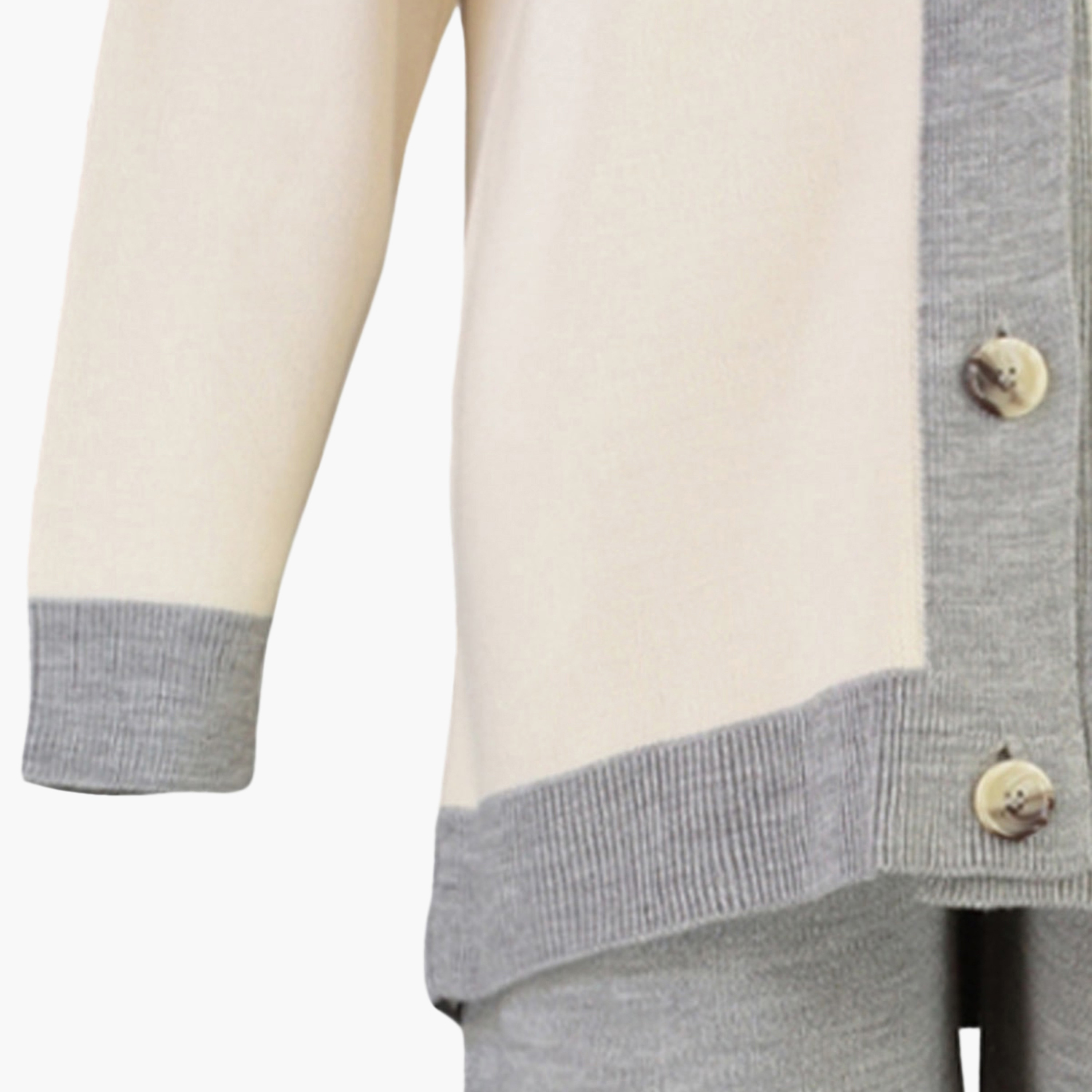 Trendyol Modest Color-Blocked Dropped Sleeves Women's Cardigan & Pants Set-women-clothing-coordsets-image-6