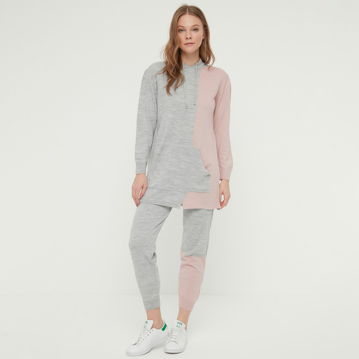ترينديول رمادي مجموعات-women-clothing-coordsets-image-3