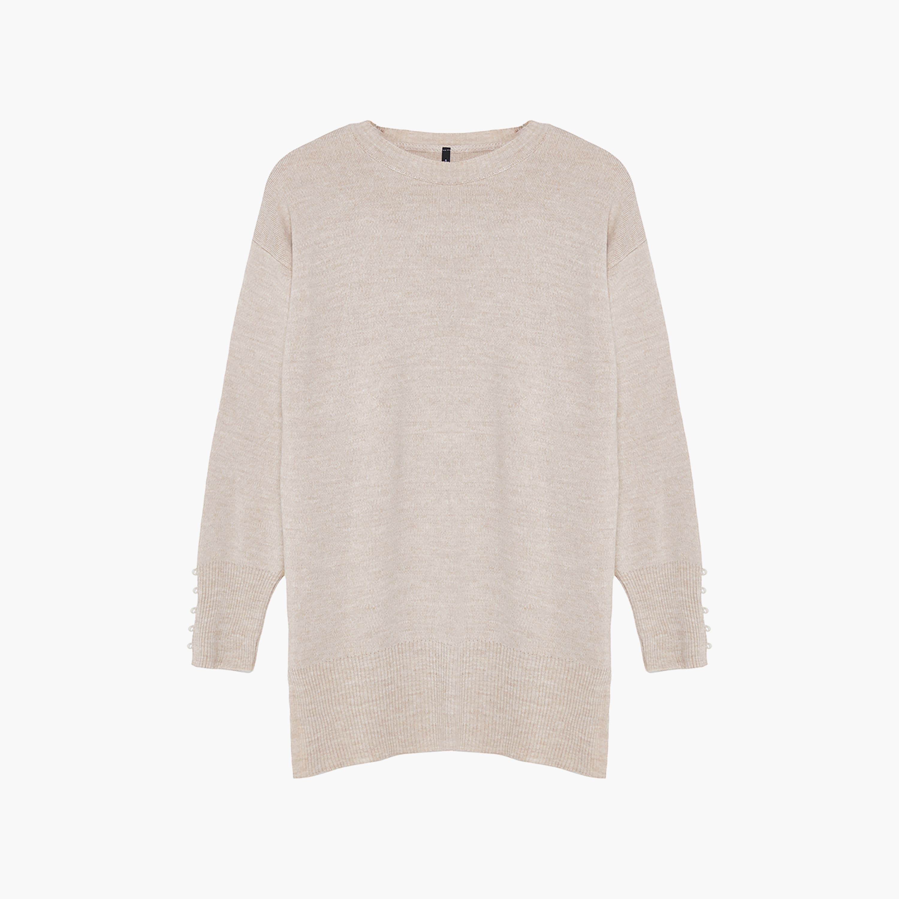 بلوفر حريمي محتشم بأكمام ساقطة من ترينديول-women-winterwear-cardigansandjumpers-jumpers-image-5