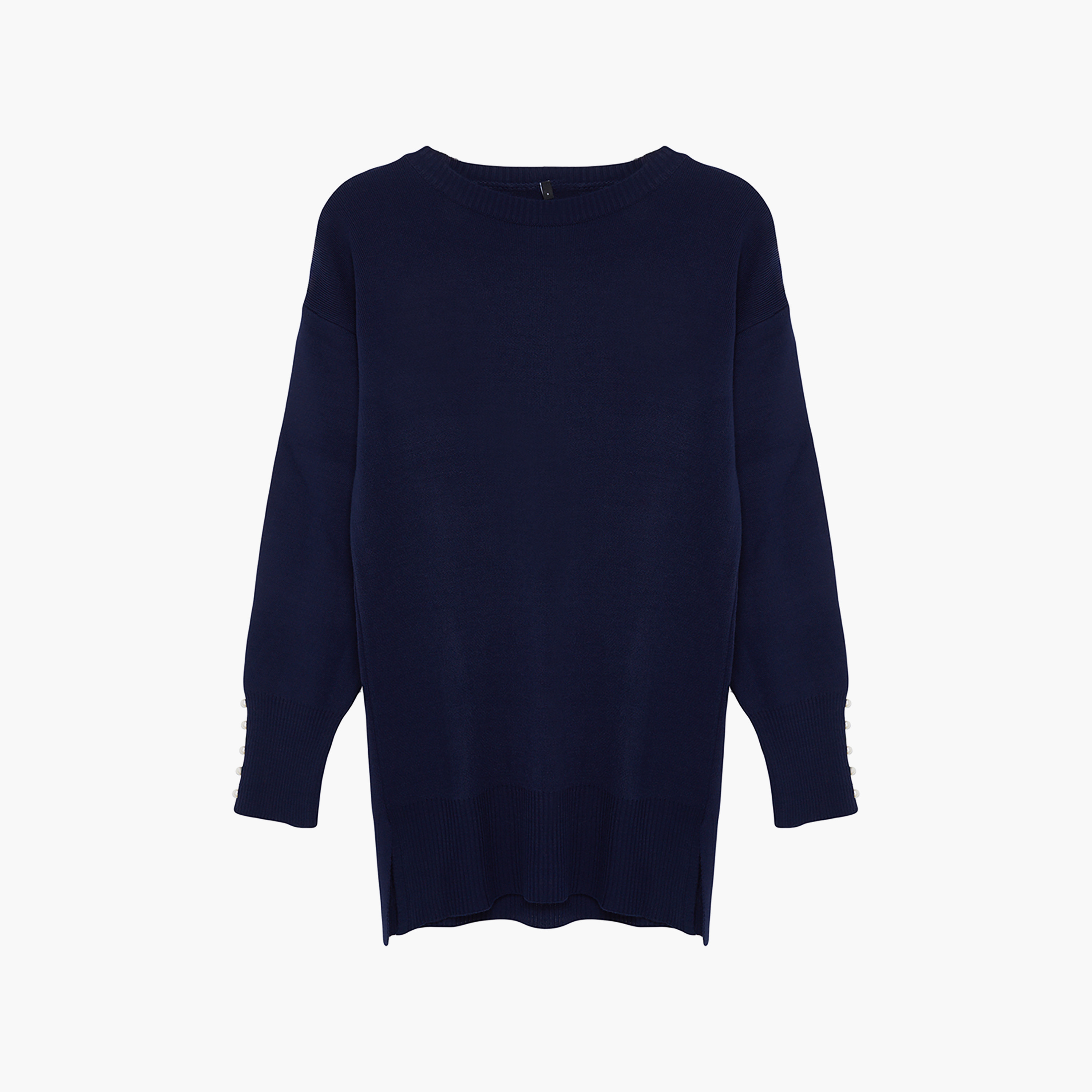 بلوفر حريمي محتشم بأكمام ساقطة من ترينديول-women-winterwear-cardigansandjumpers-jumpers-image-5