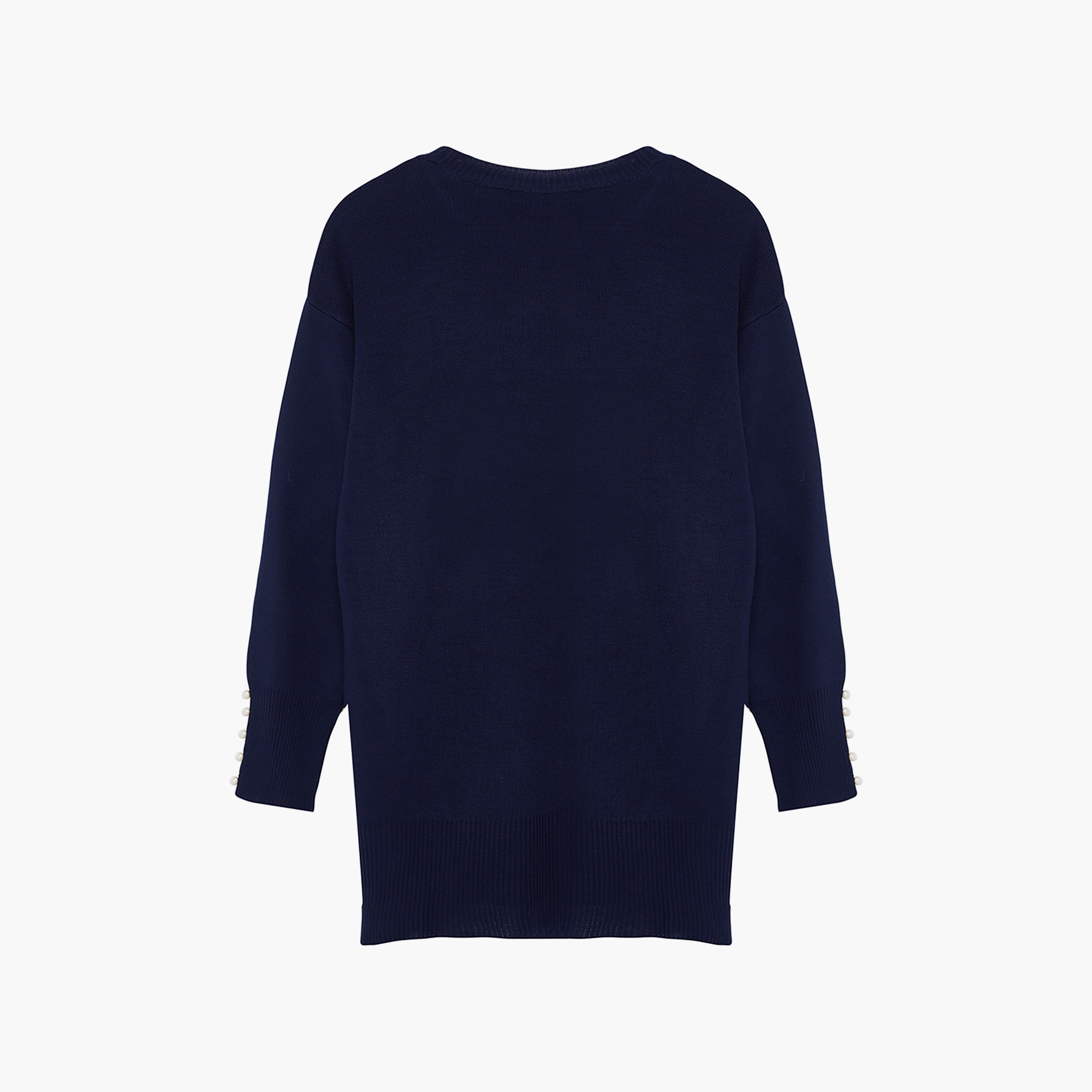 بلوفر حريمي محتشم بأكمام ساقطة من ترينديول-women-winterwear-cardigansandjumpers-jumpers-image-6
