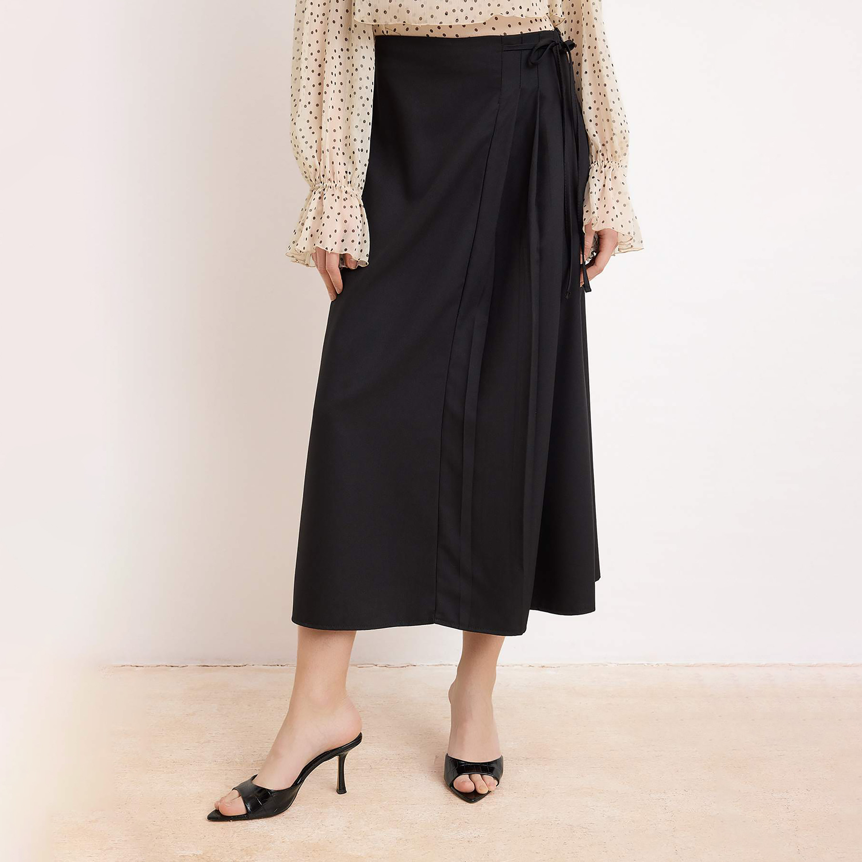 تنورة ميدي نسائية محتشمة بقصة حرف A-women-clothing-skirts-image-7