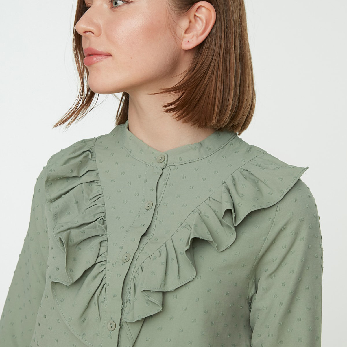 ترينديول أخضر قمم-women-clothing-shirtsandblouses-blouses-image-3