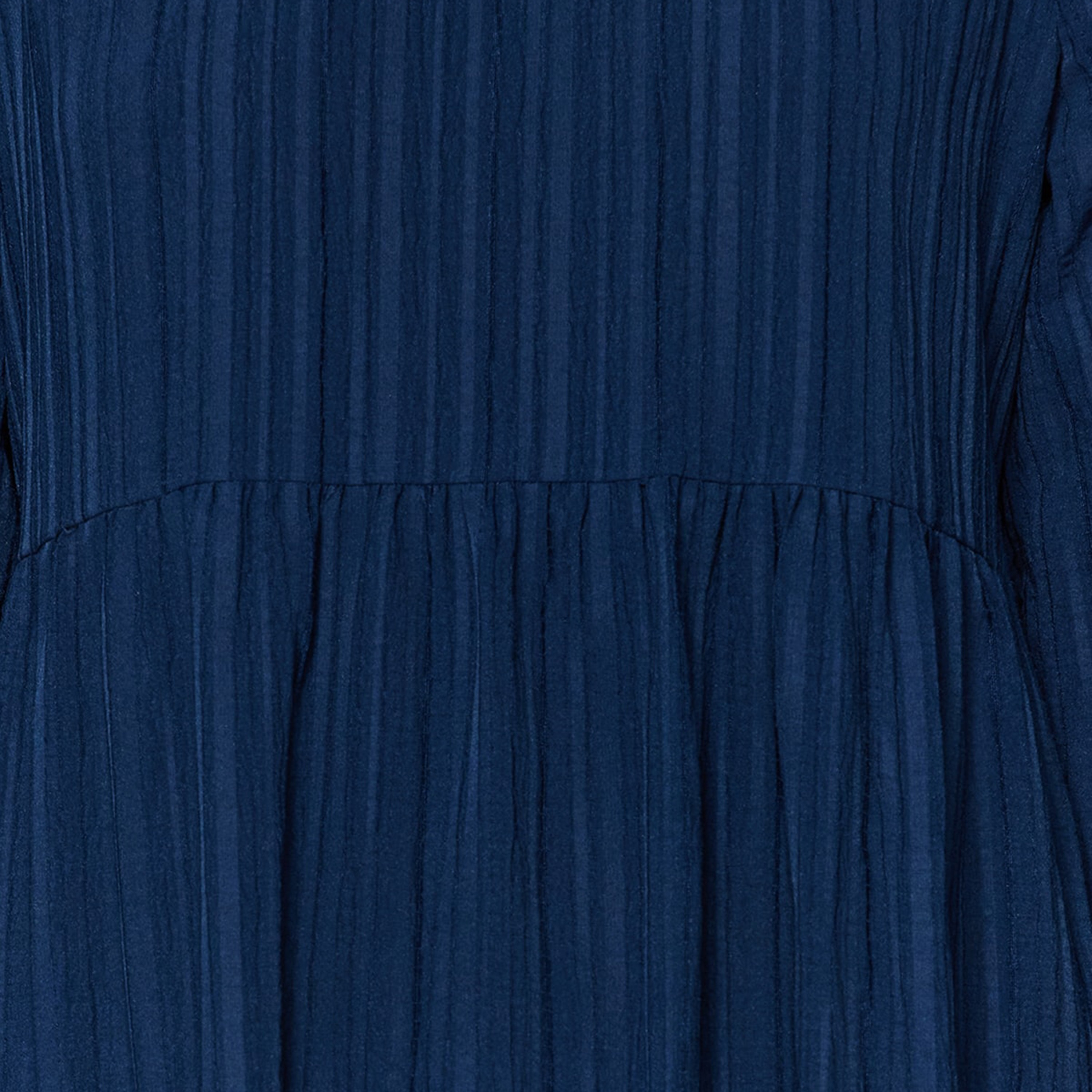 Trendyol Modest Textured Ruffled Neck Tiered Women's Maxi Dress-women-clothing-dresses-image-9