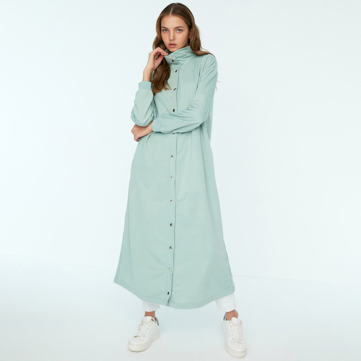 ترينديول أخضر عبايات-women-arabicclothing-abayas-image-4