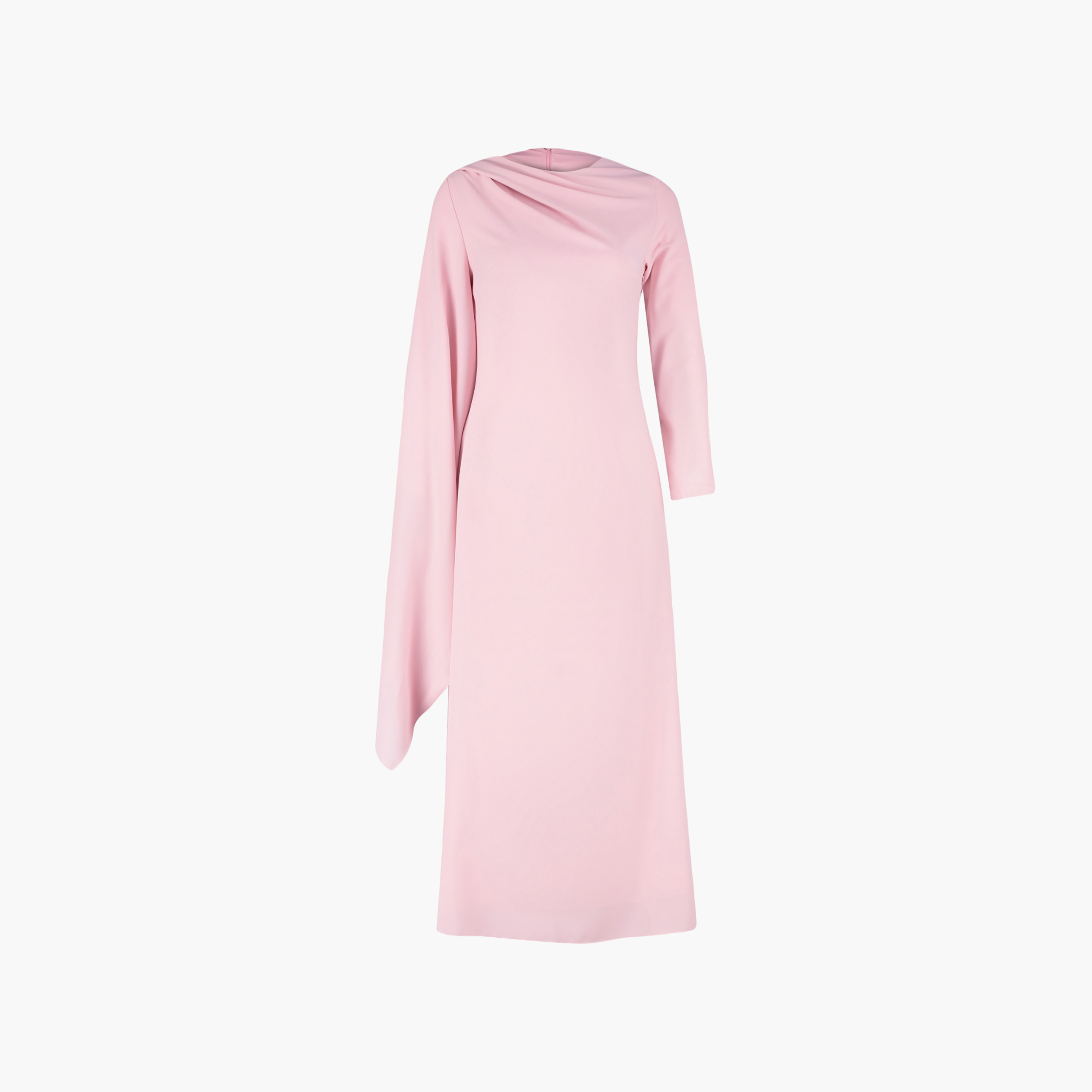 فستان سهرة نسائي ماكسي محتشم بأكمام واسعة-women-clothing-dresses-image-6