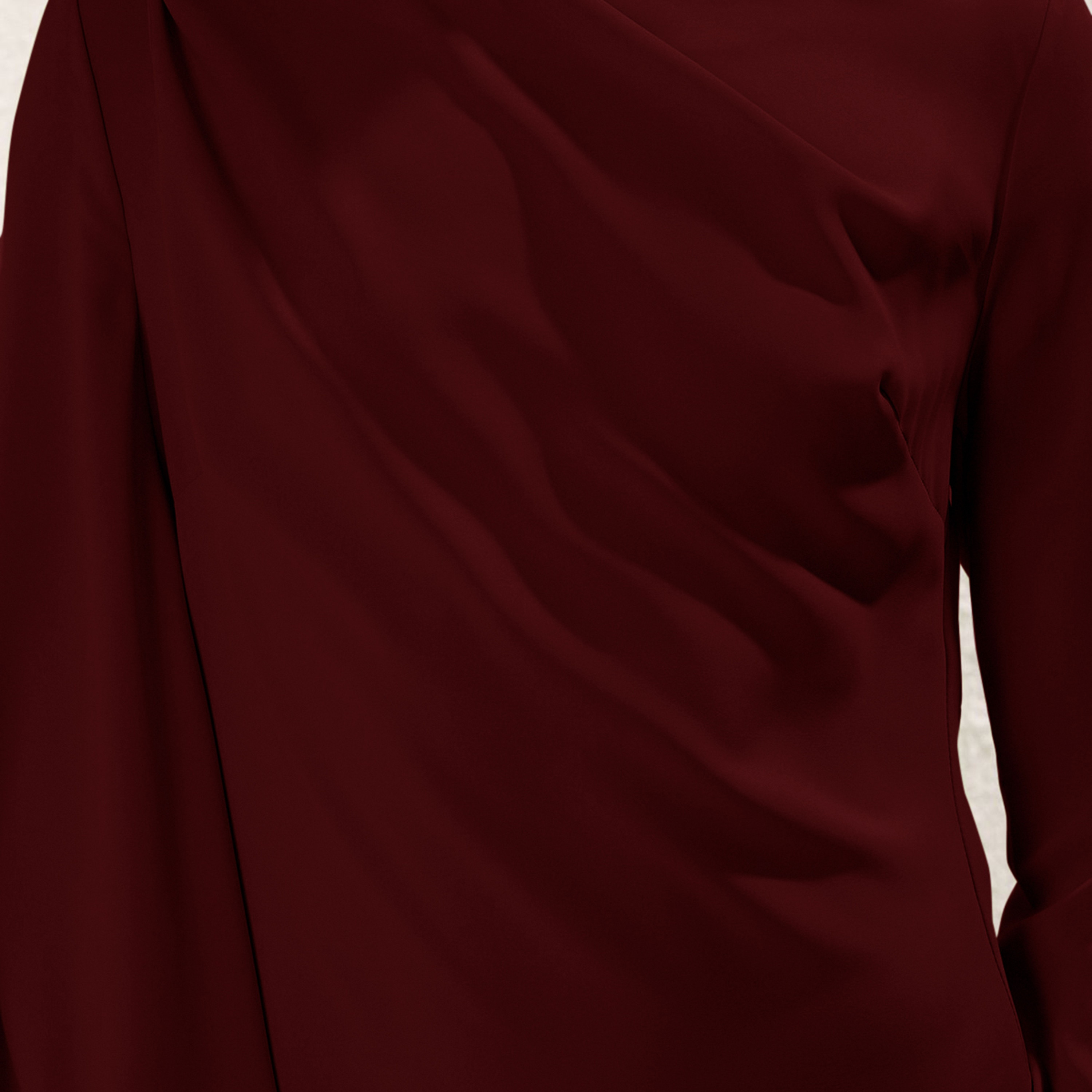 فستان سهرة نسائي ماكسي محتشم بأكمام واسعة-women-clothing-dresses-image-4
