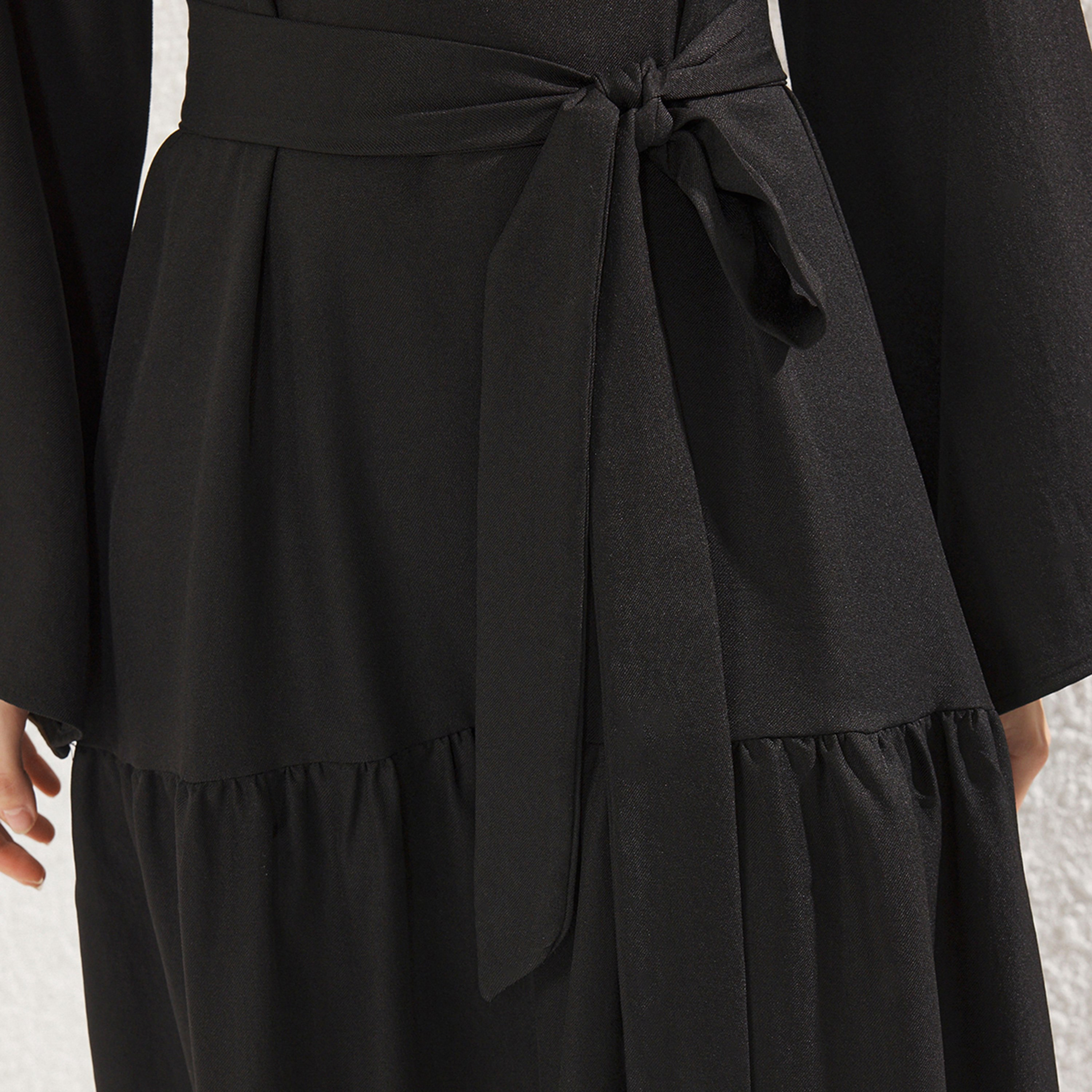 فستان ماكسي نسائي محتشم متعدد الطبقات-women-clothing-dresses-image-4