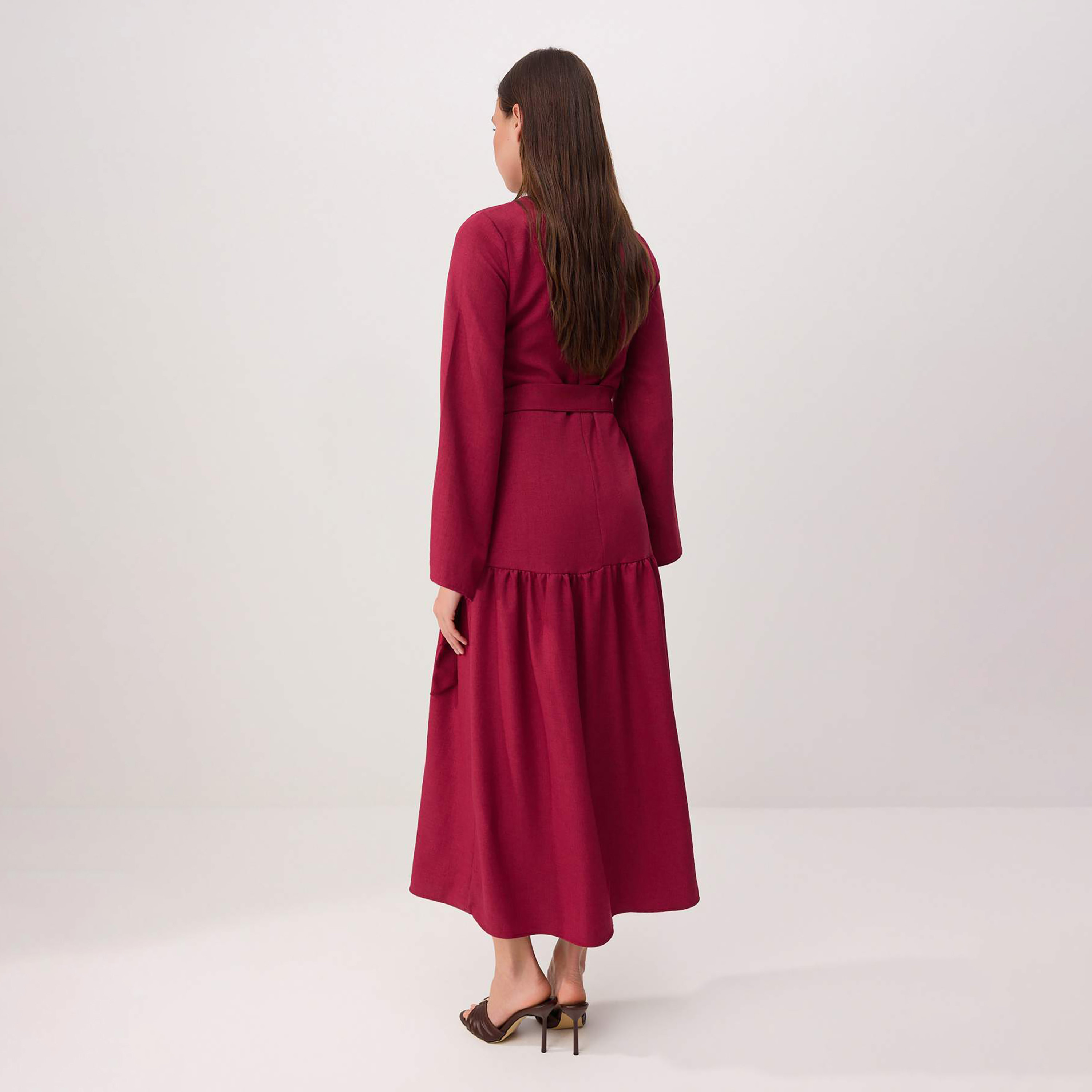 Trendyol Modest Tiered Women's Maxi Dress-women-clothing-dresses-image-3