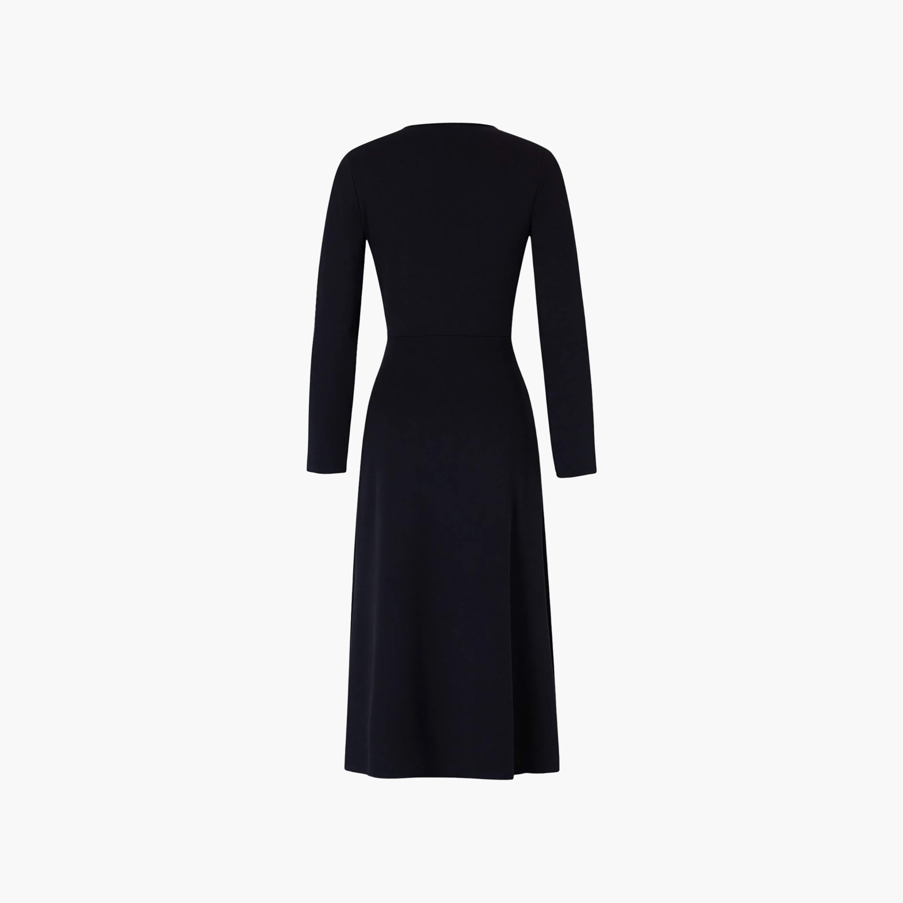 Trendyol Modest Crepe Fitted Sleeves Fit & Flared Women's Maxi Dress-women-clothing-dresses-image-5