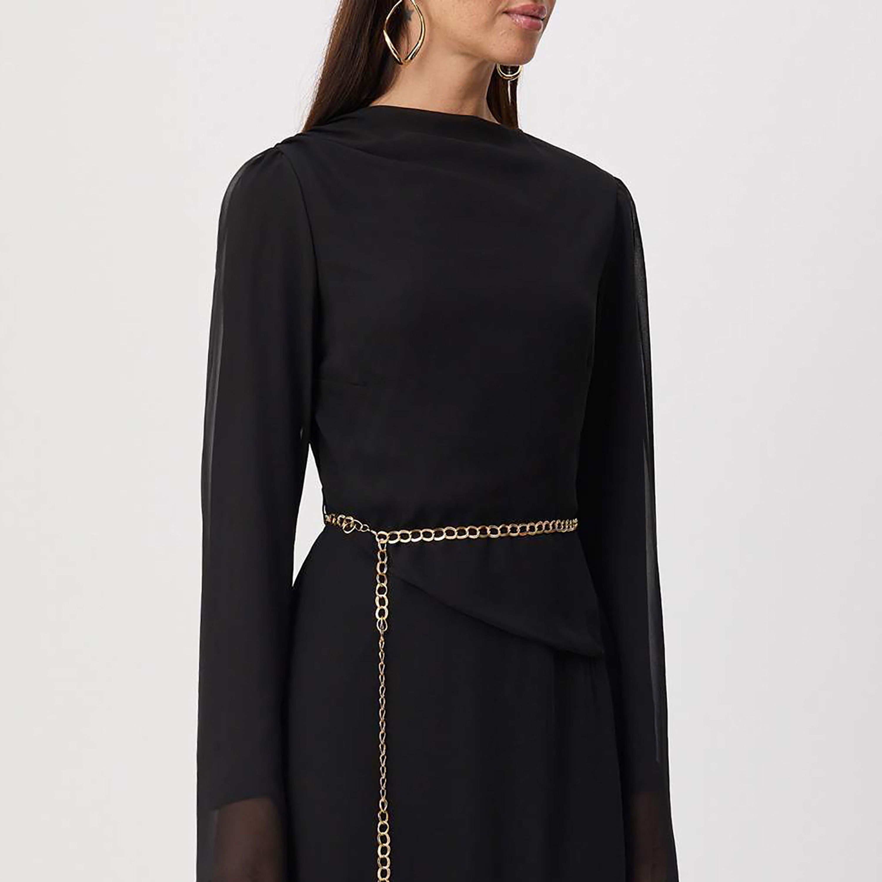 Trendyol Modest Silk Chiffon Sheath Women's Maxi Dress-women-clothing-dresses-image-4