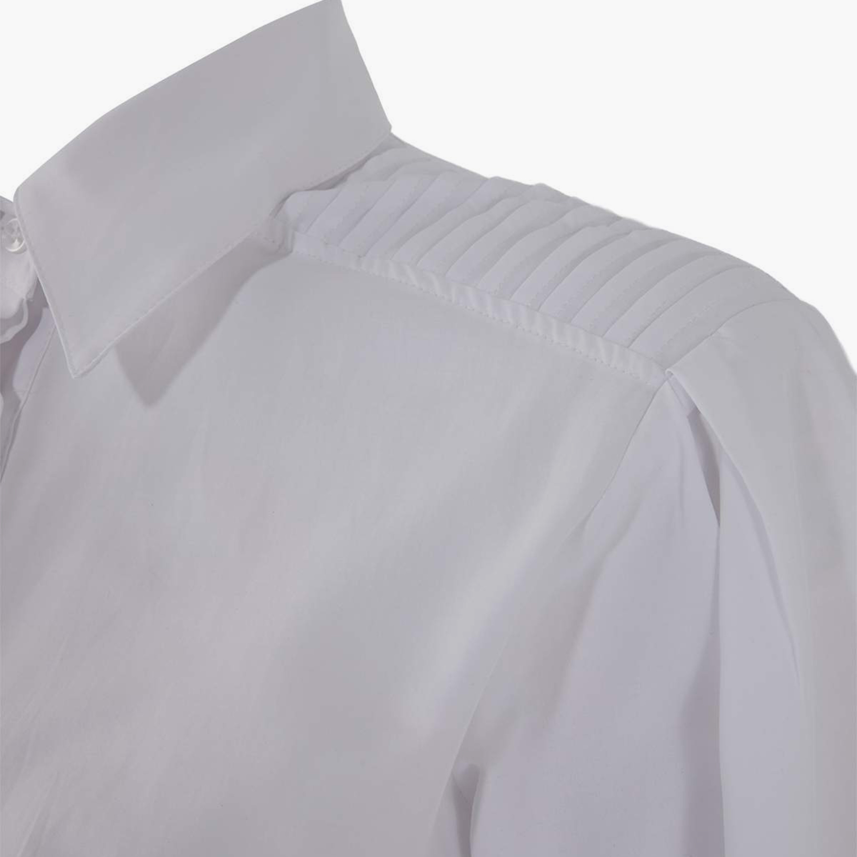 قميص حريمي محتشم بياقة مدببة وأكمام منتفخة من ترينديول-women-clothing-shirtsandblouses-shirts-image-5
