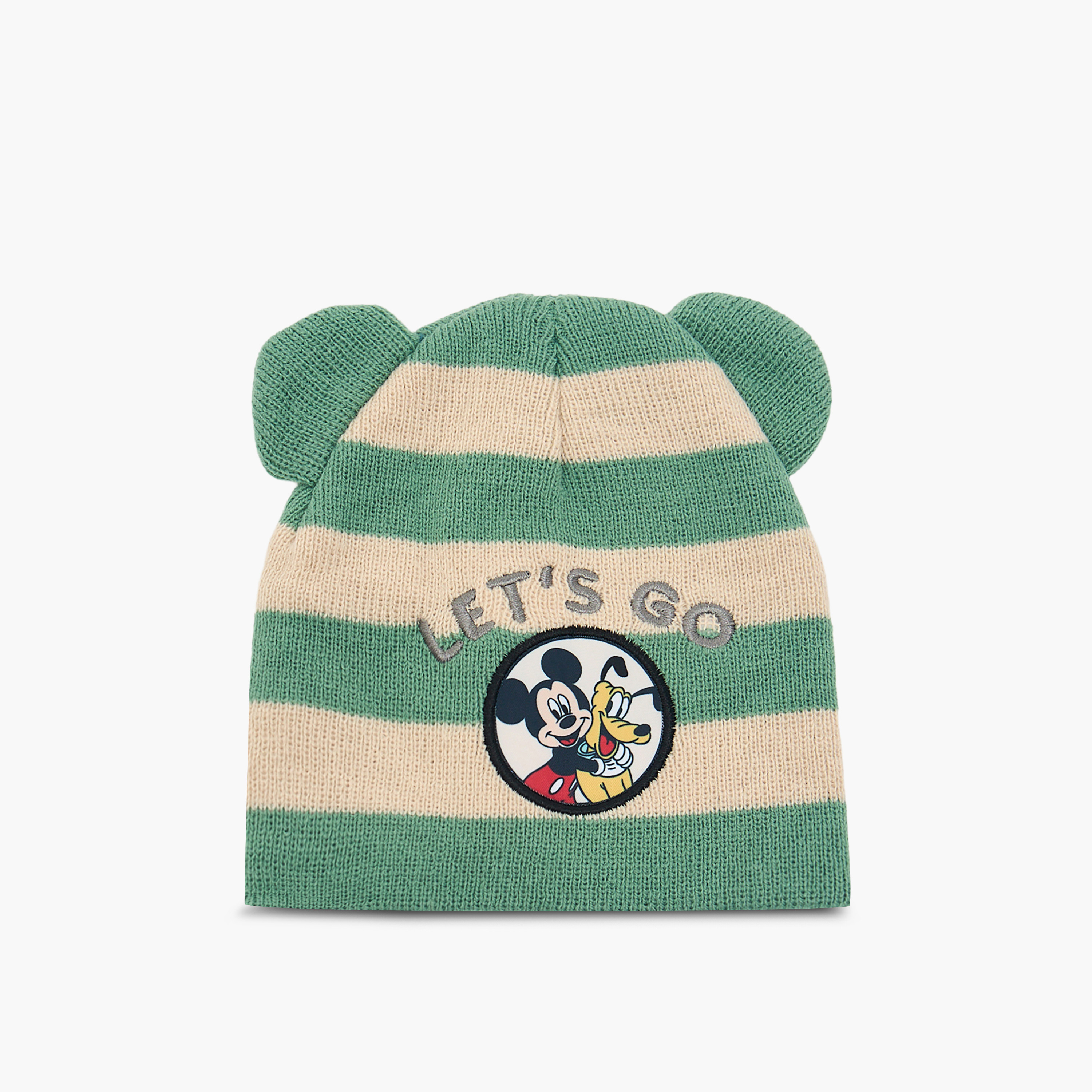 قبعة بطبعات ميكي ماوس وبلوتو من ديزني-baby-boys-accessories-caps-image-1