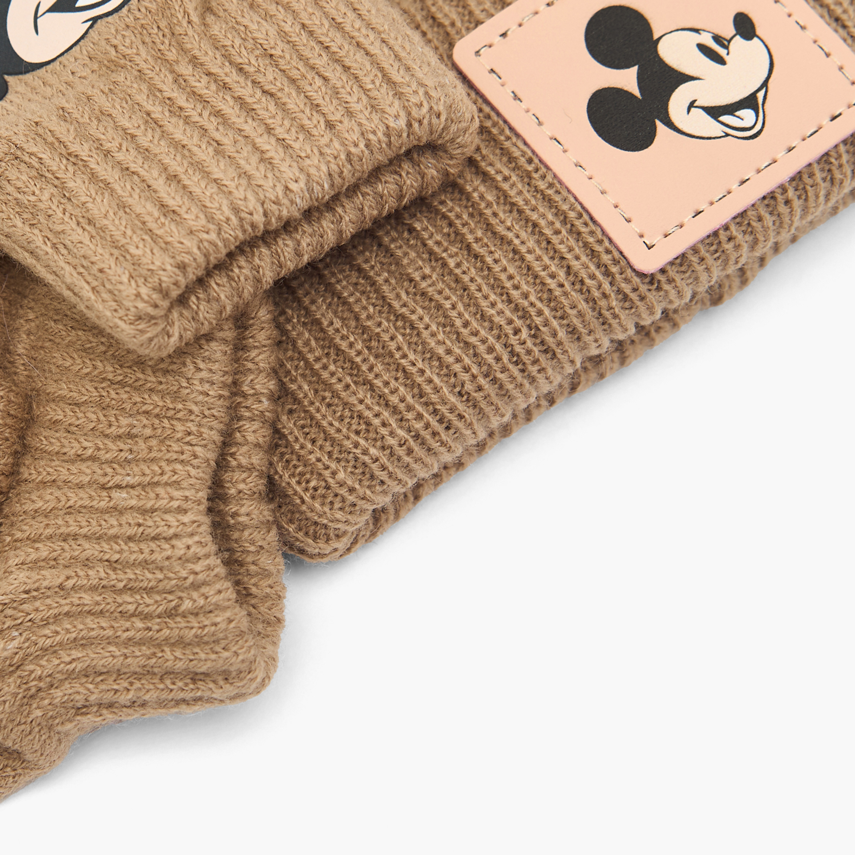 طقم قبعة وقفازات بطبعات ميكي ماوس من ديزني-baby-boys-accessories-caps-image-7