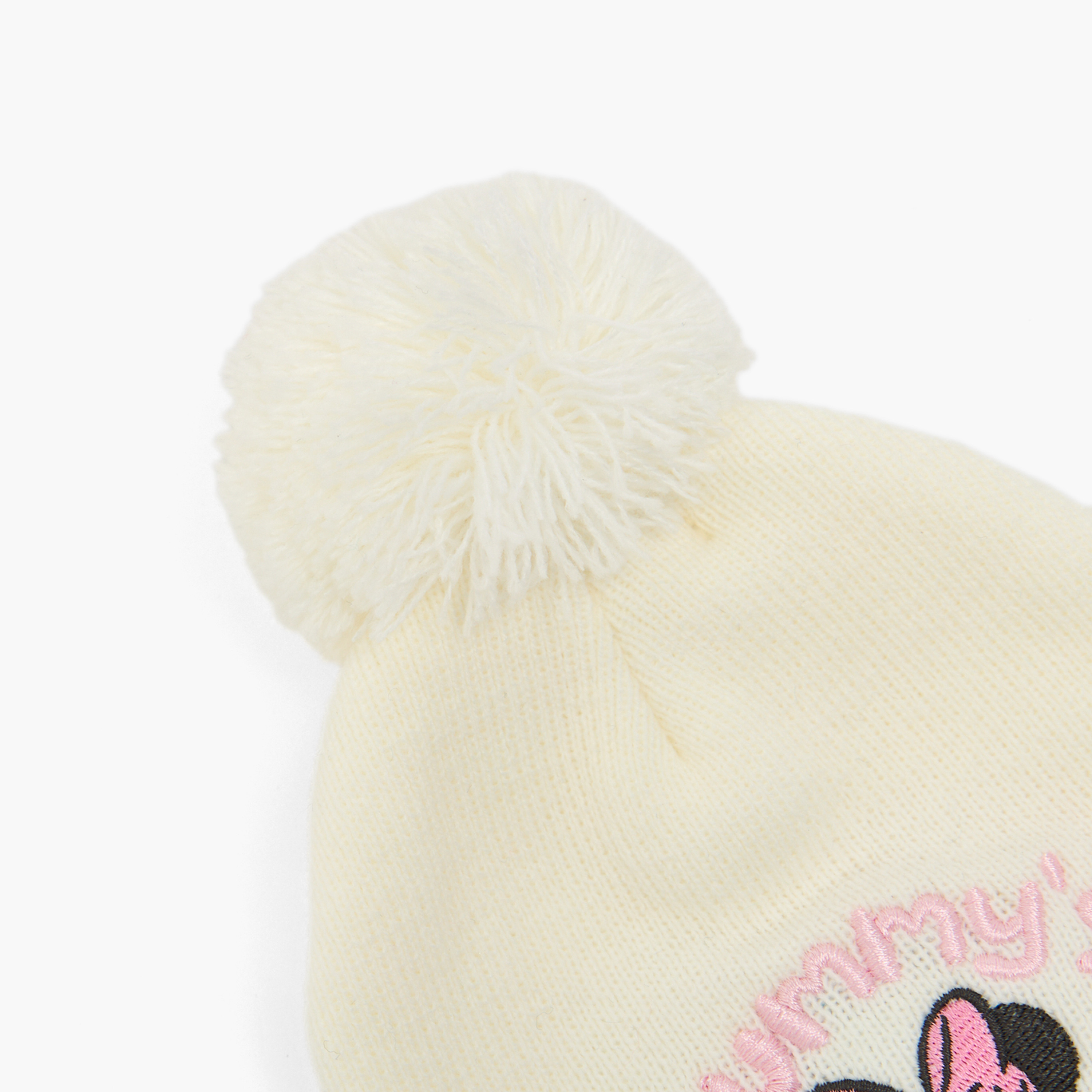 Disney Cap and Gloves with Minnie Mouse Embroidery-baby-girls-accessories-caps-image-6