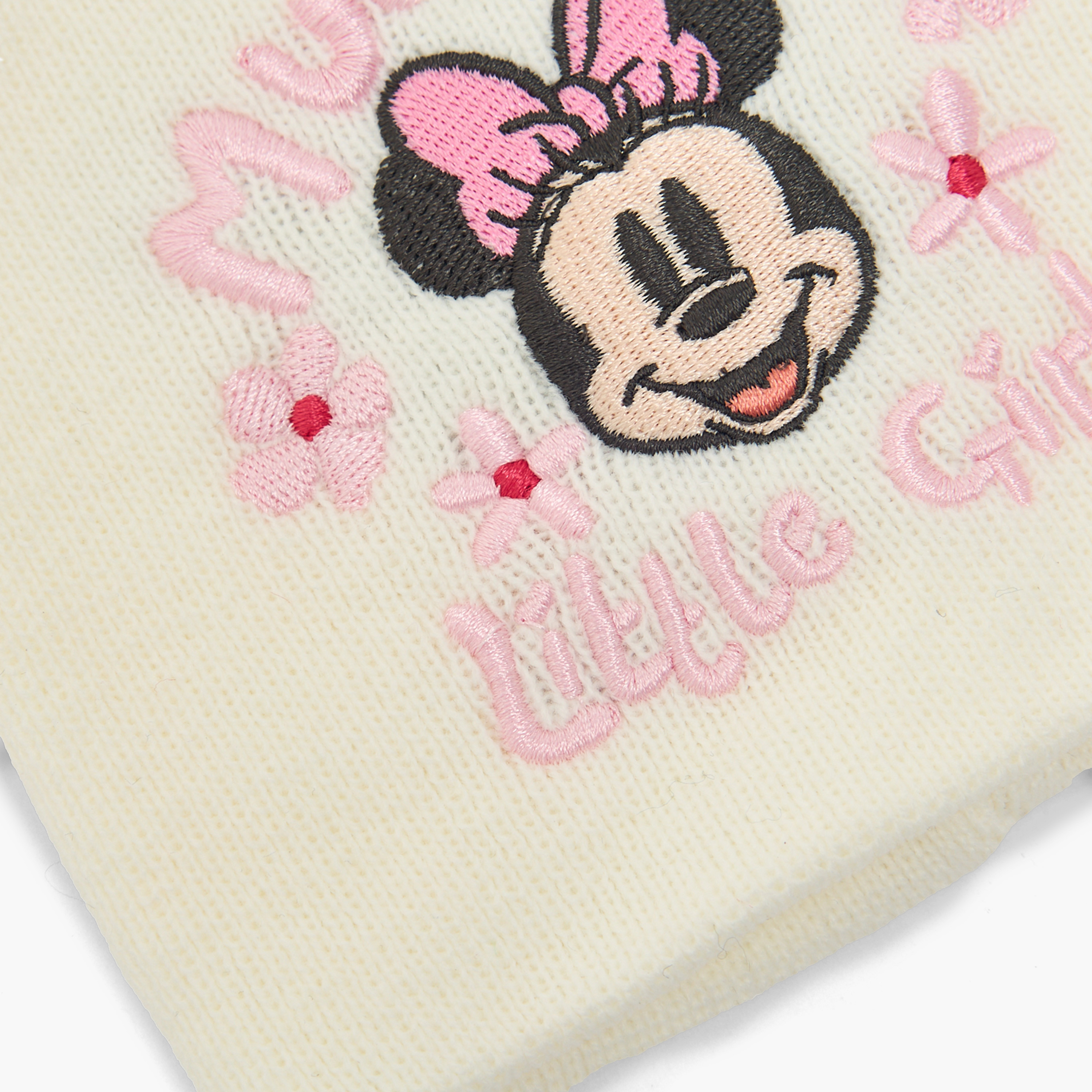 Disney Cap and Gloves with Minnie Mouse Embroidery-baby-girls-accessories-caps-image-7