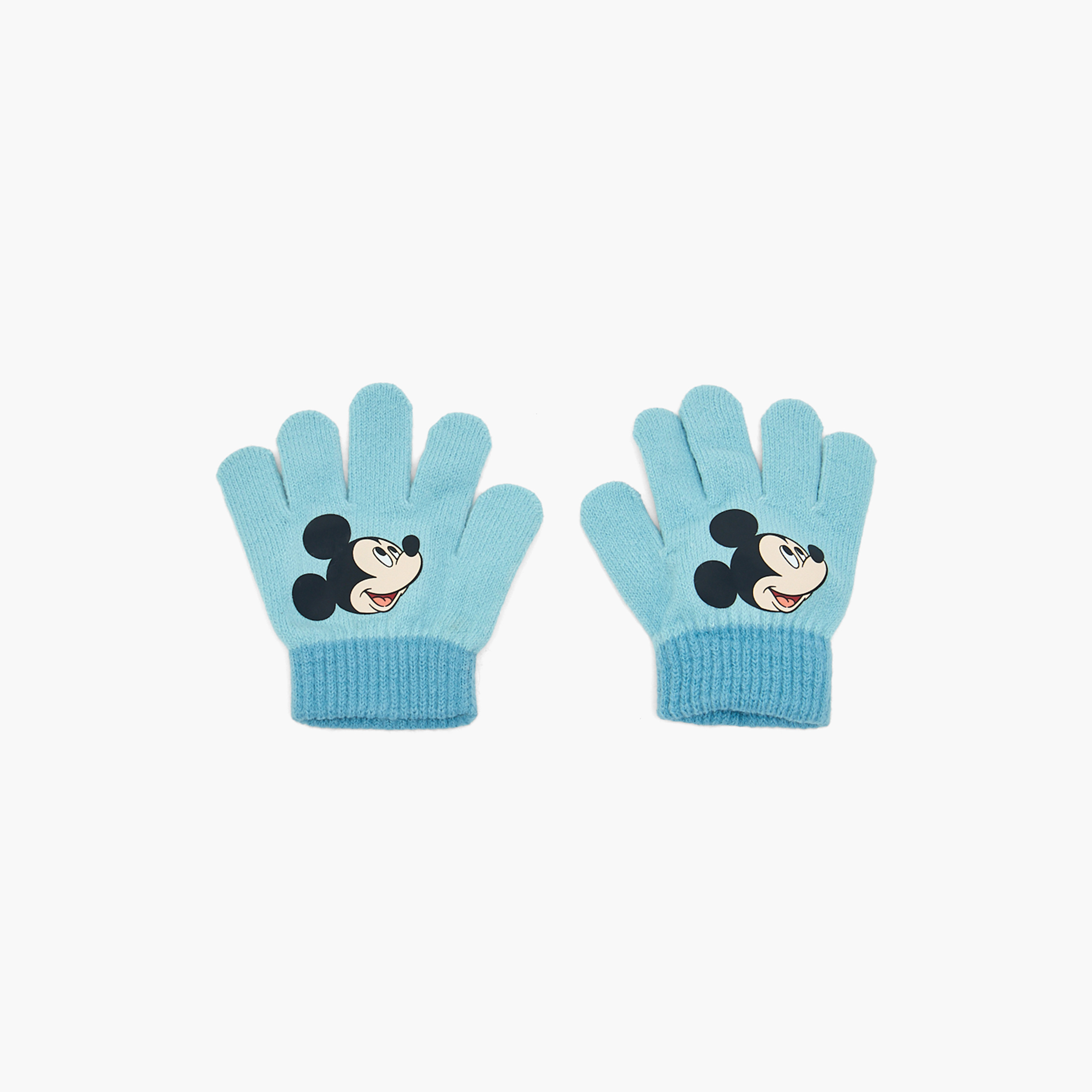 Disney Cap and Gloves with Mickey Mouse Print-baby-boys-accessories-caps-image-3