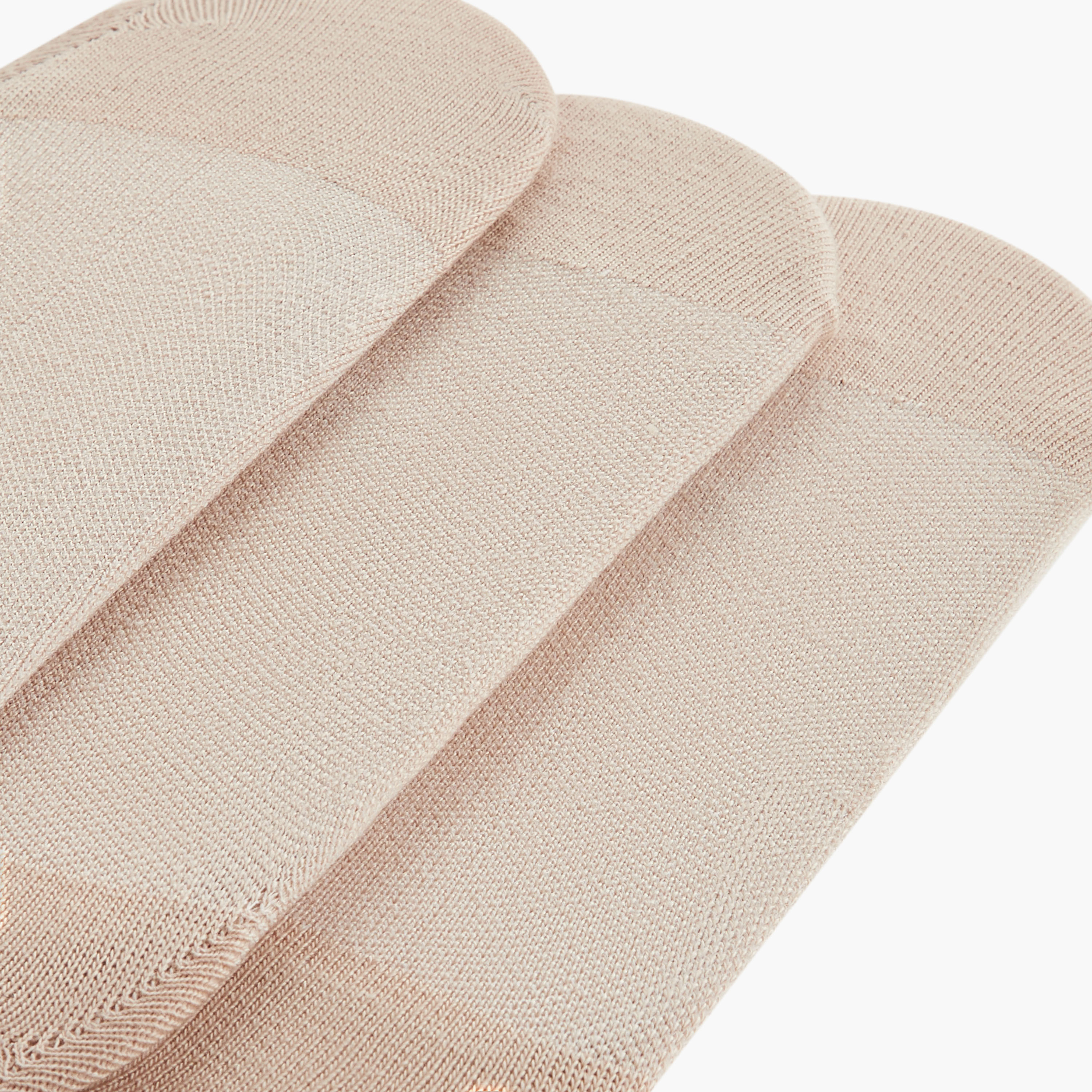 Shoemart Solid No Show Socks - Set of 3-women-socksandstockings-image-3