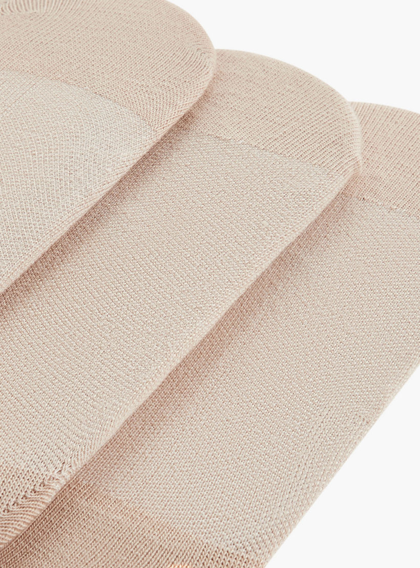 Shoemart Solid No Show Socks - Set of 3-women-socksandstockings-image-3