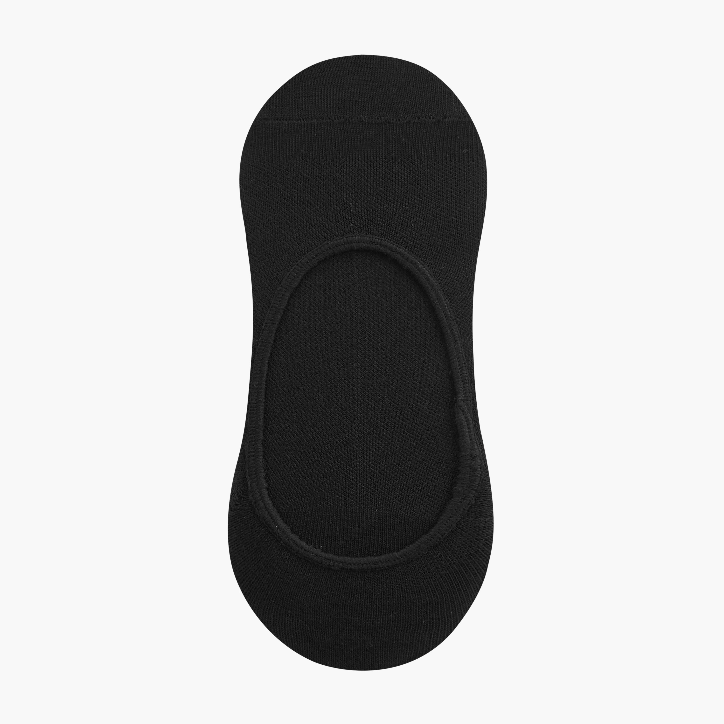 Shemarit Shop Shoemart Solid No Show Socks - Set of 3 Online | Centrepoint Oman