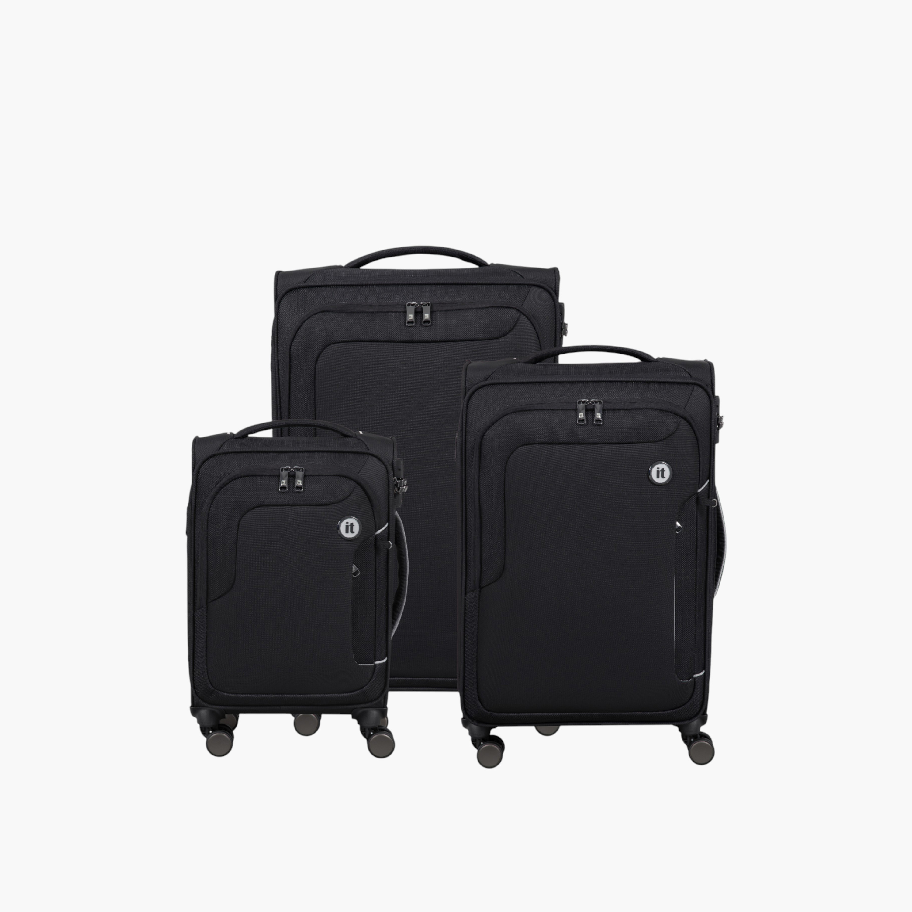 IT 4-Wheel Softcase Cabin Trolley Bag with Retractable Handle - 20 Inches - Check-In Bag-travel-luggagesandbags-luggage-image-7